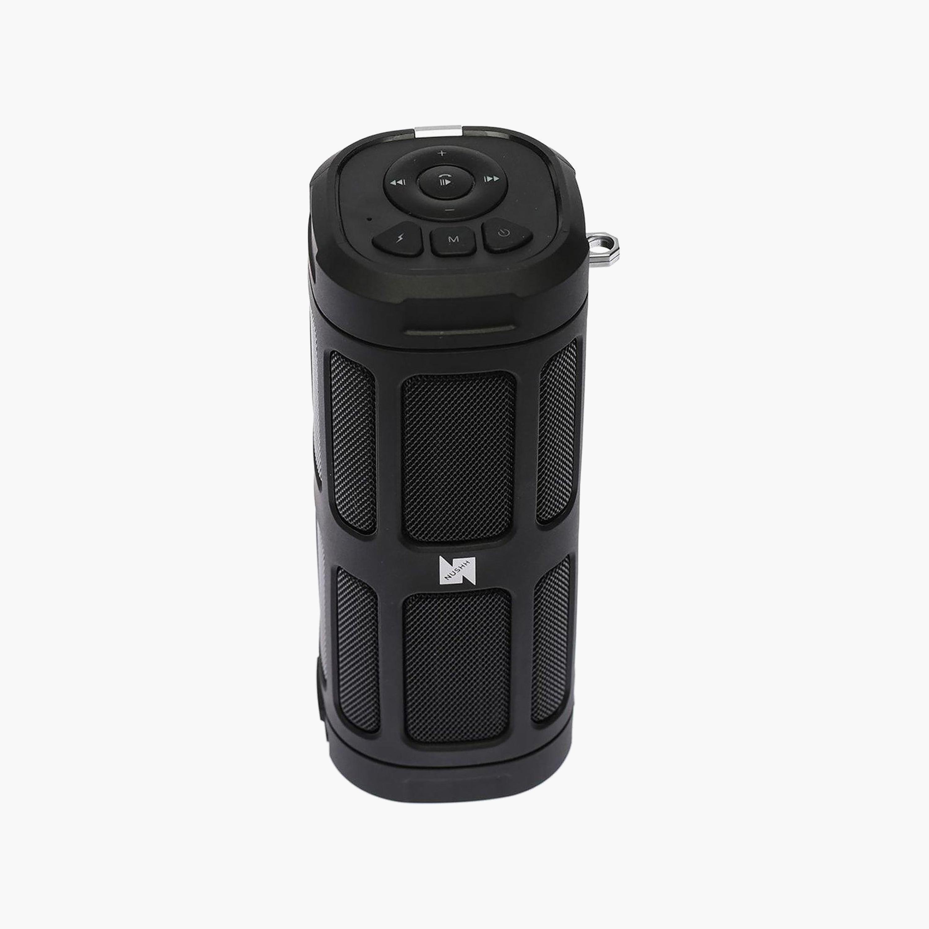 مكبر صوت بلوتوث محمول - أسود من نوش-electronics-speakers-image-1