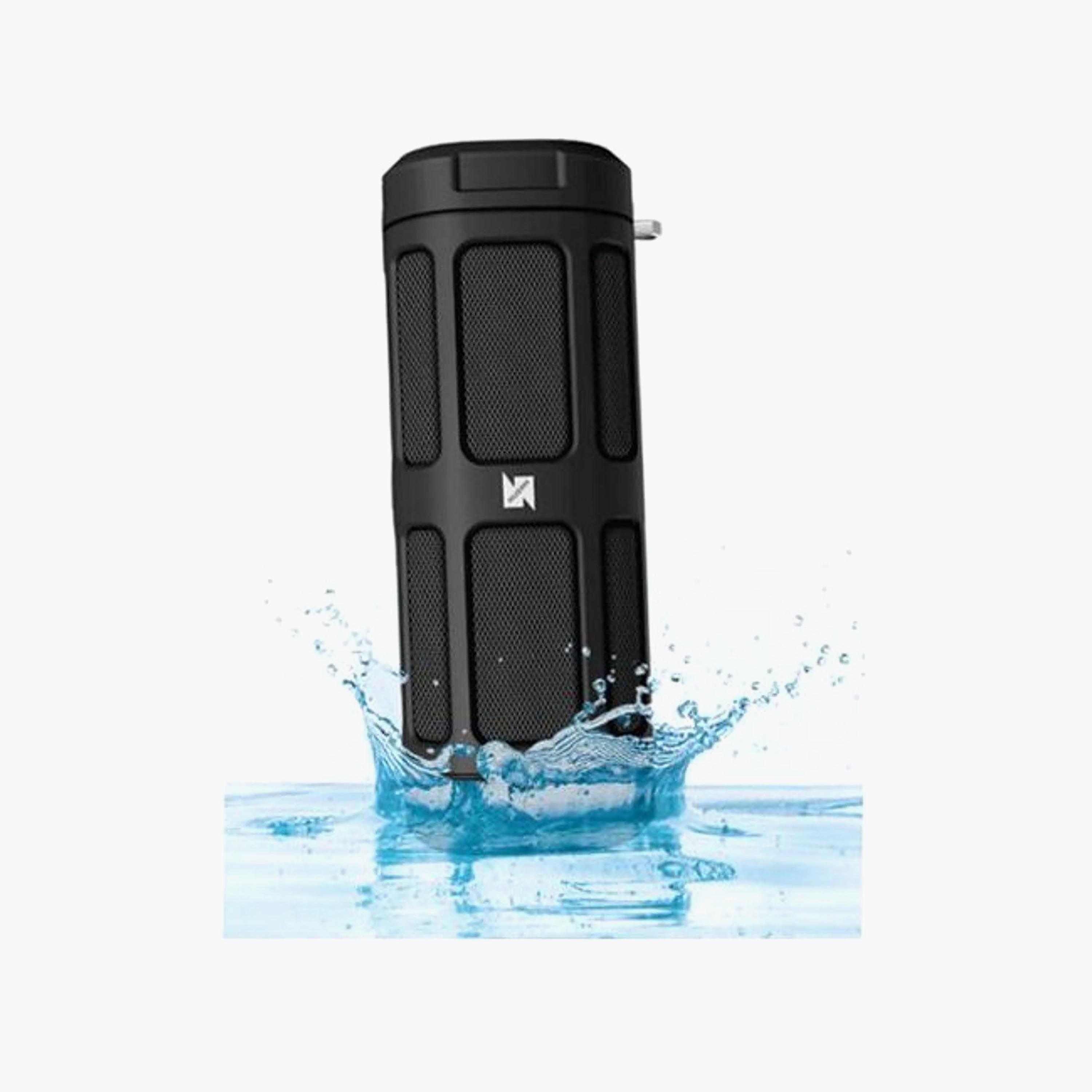 مكبر صوت بلوتوث محمول - أسود من نوش-electronics-speakers-image-5