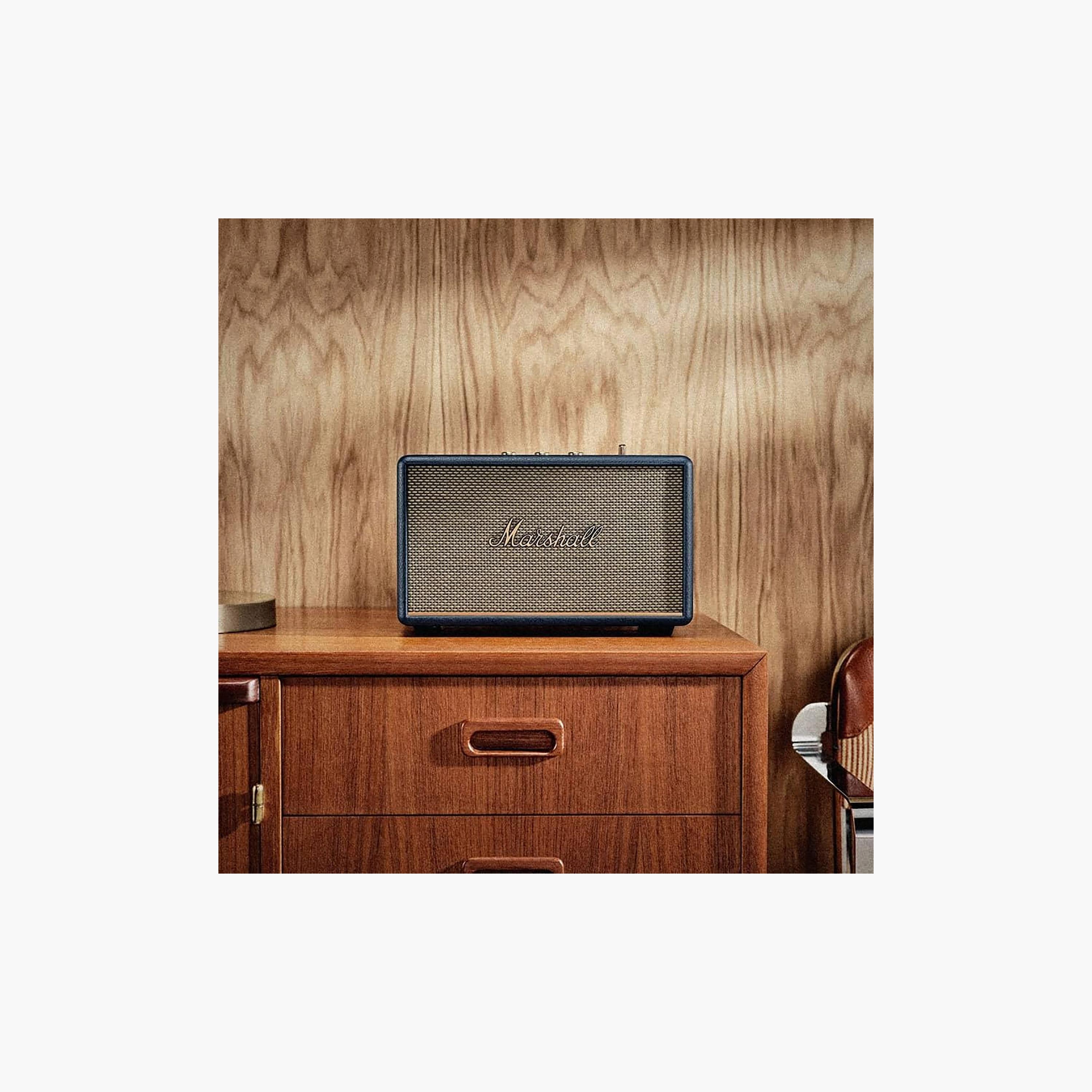 Marshall Acton III Bluetooth Speaker Midnight Blue | ACTON III BT MIDNIGHT BLUE-electronics-speakers-image-6