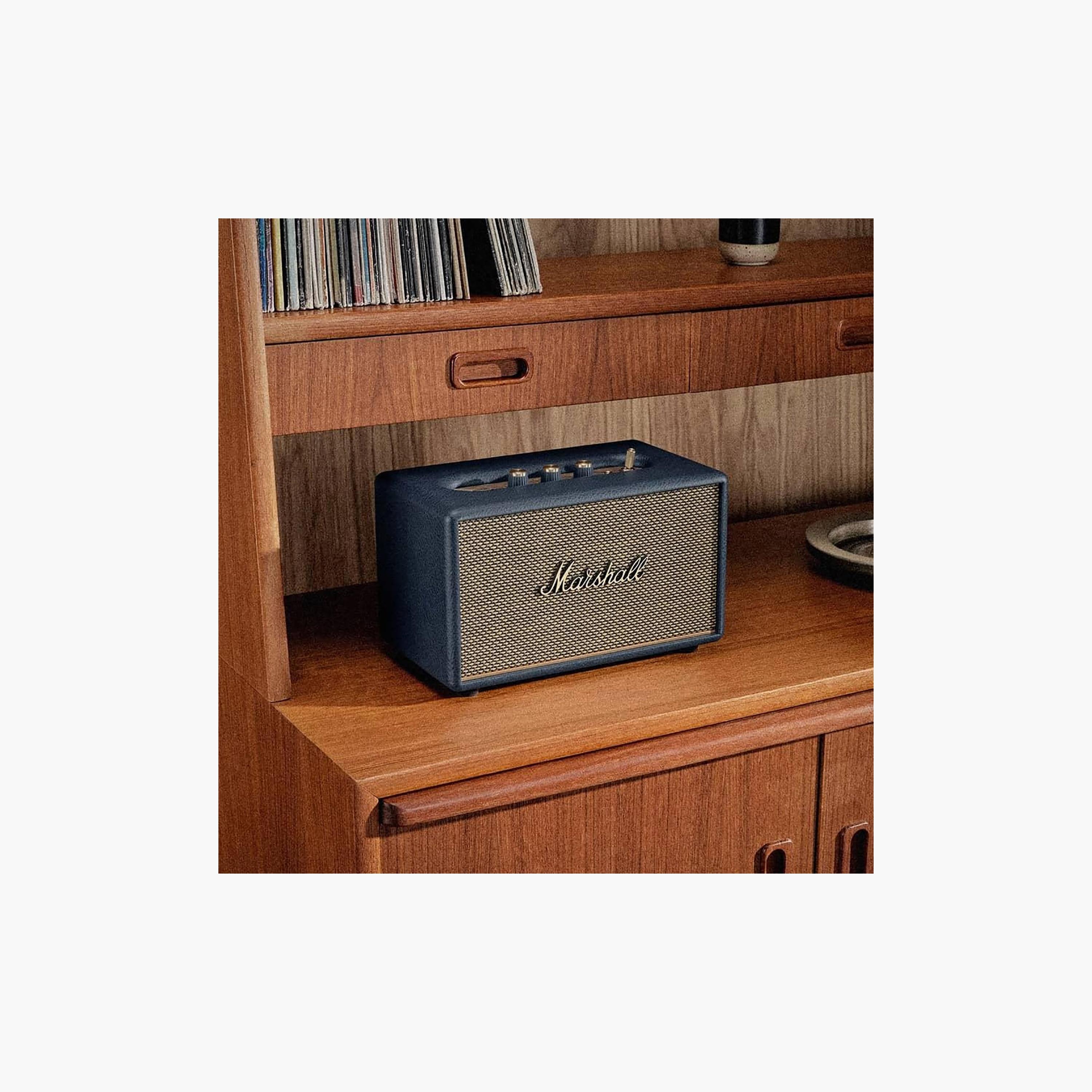 Marshall Acton III Bluetooth Speaker Midnight Blue | ACTON III BT MIDNIGHT BLUE-electronics-speakers-image-7