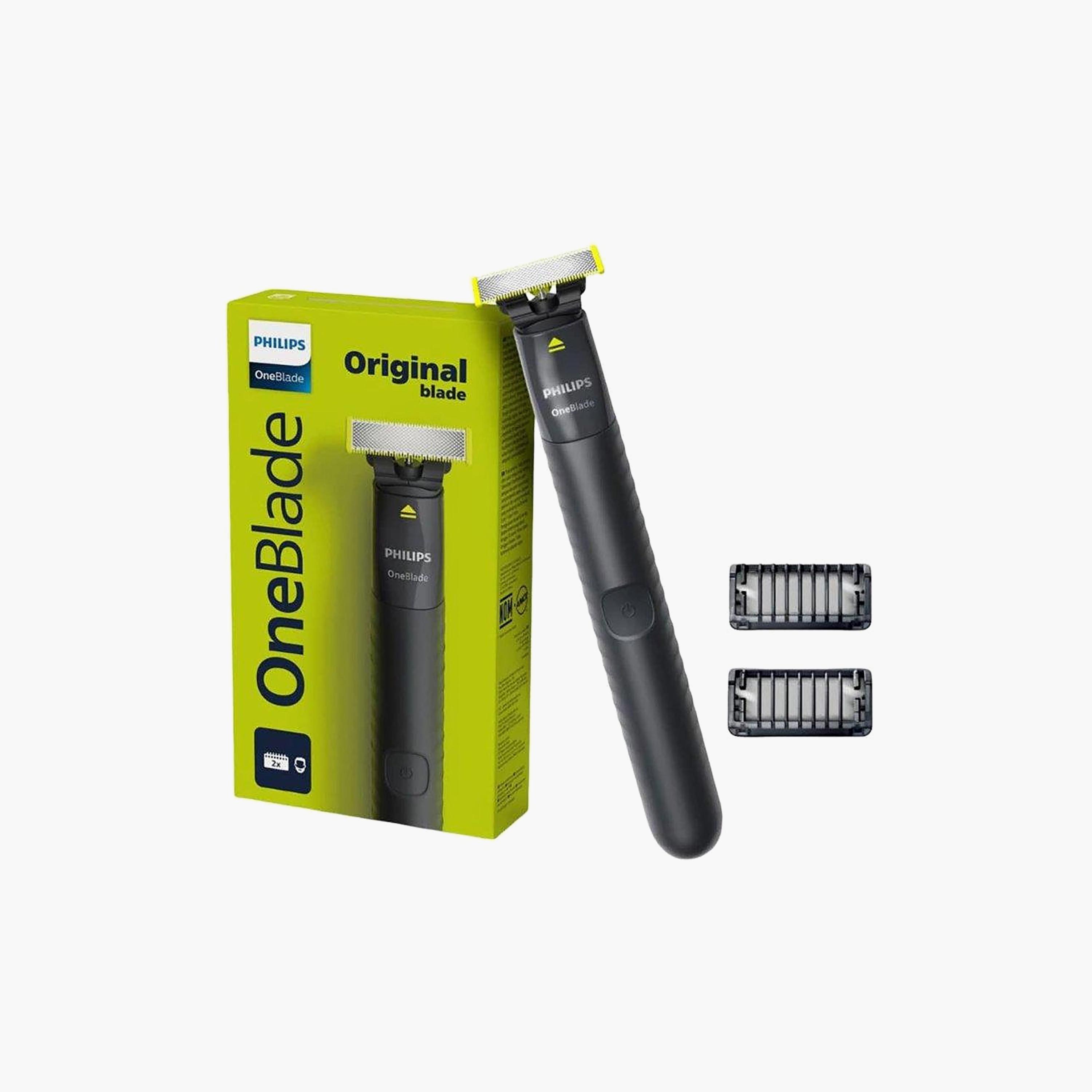 Philips OneBlade Face Wet & Dry Trimmer Black | QP1424/10-beautyandpersonalcare-mens-shaving-trimmers-image-1
