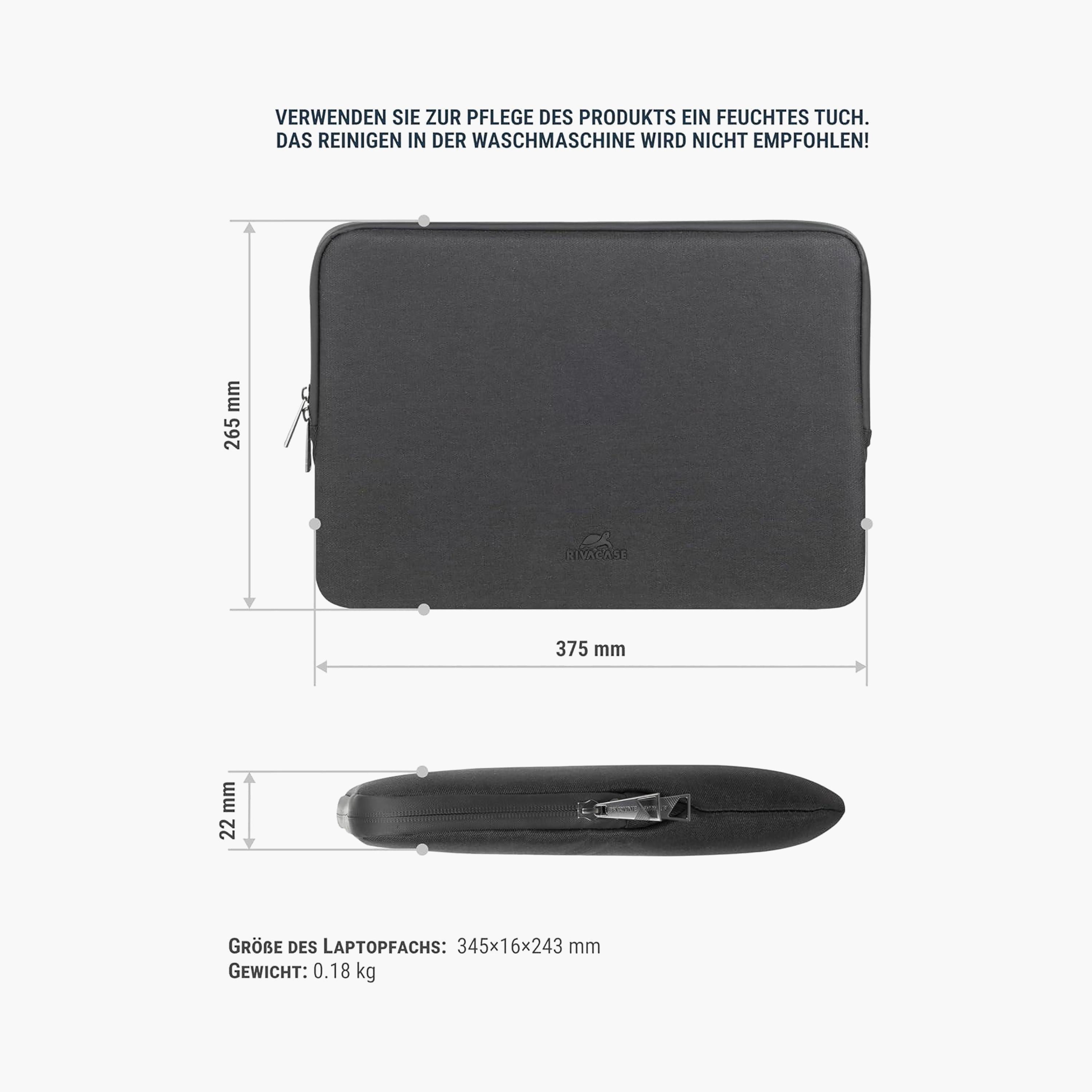 Rivacase Clark-Eco Macbook Air 15 Sleeve | 8115-school-bagsandbackpacks-backpacks-image-3