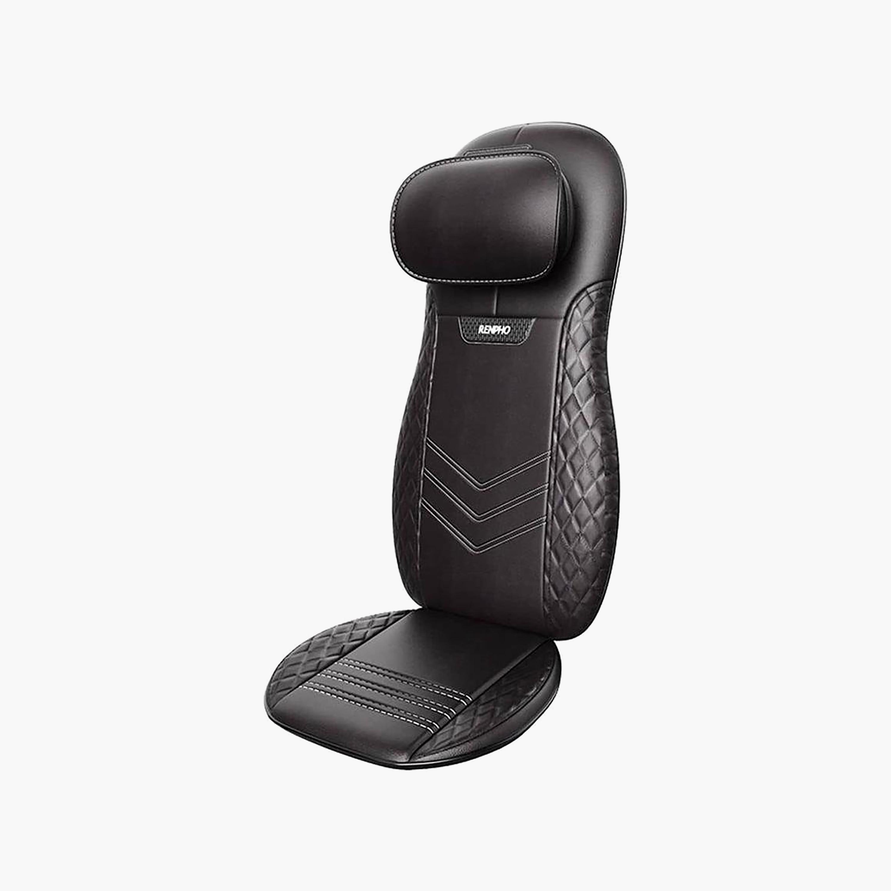 جهاز مساج للكرسي مزود بالحرارة مع ظهر قابل لتعديل الارتفاع - أسود من رينفو | RF-BM066-BK-beautyandpersonalcare-appliances-massagetools-image-2