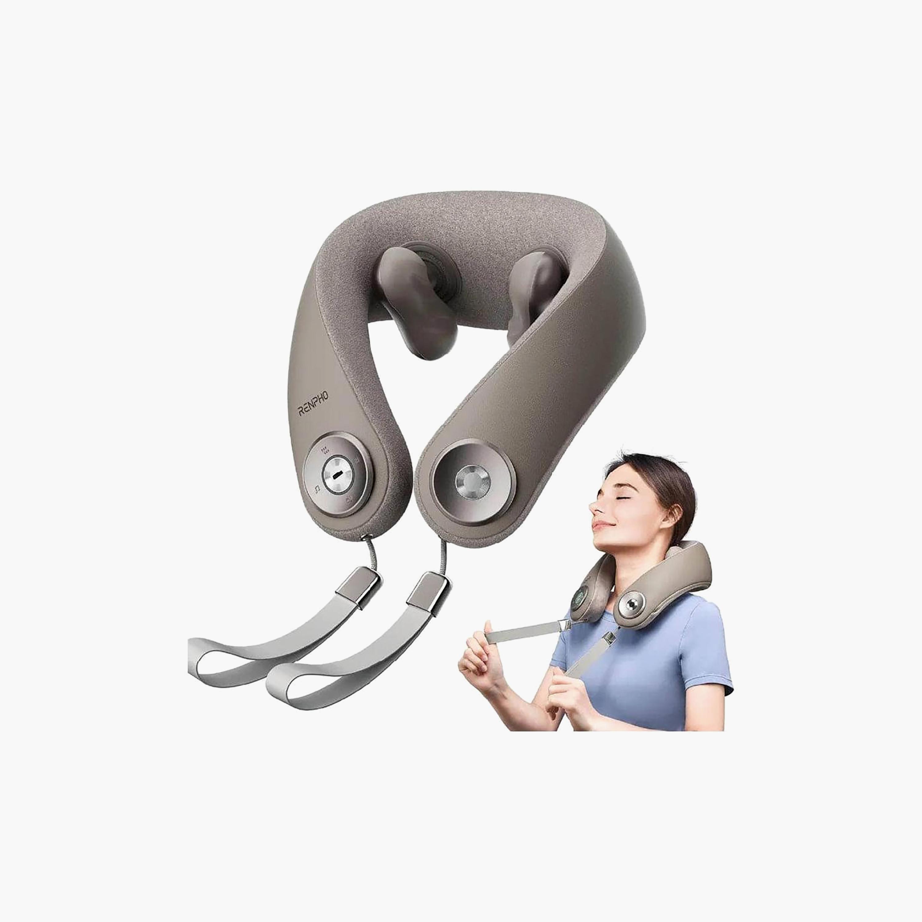 Renpho 6D Neck Massager Gray | R-L001-GY-beautyandpersonalcare-appliances-massagetools-image-2