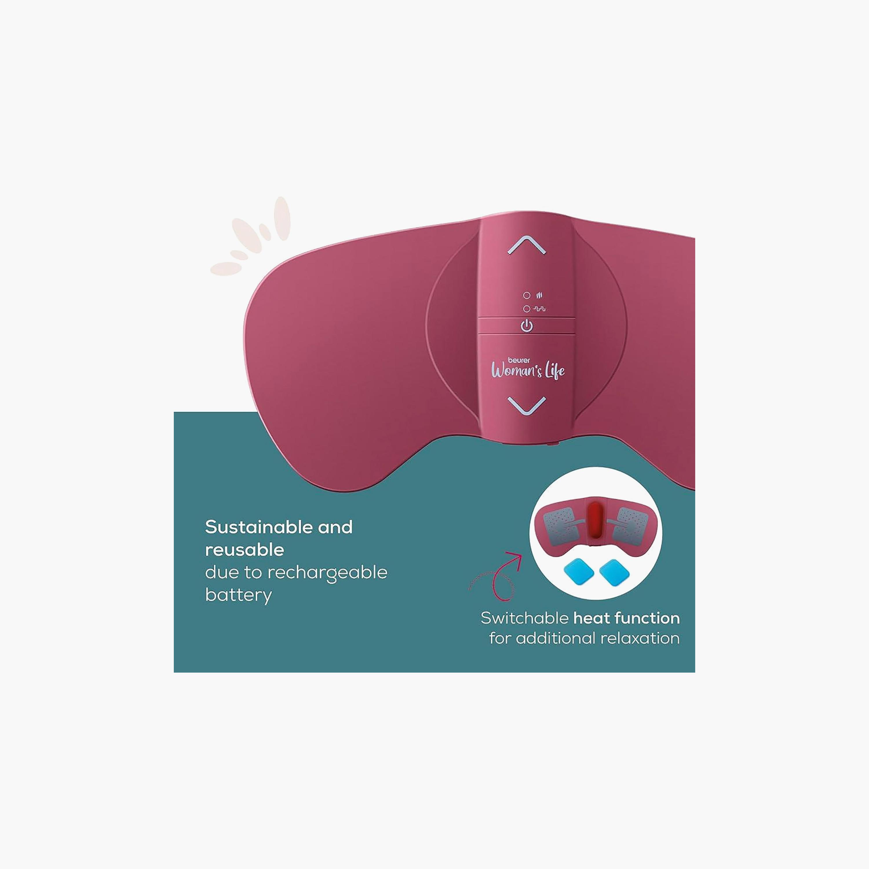 Beurer Menstrual Relax TENS Pad Pink | EM 50-beautyandpersonalcare-appliances-massagetools-image-3