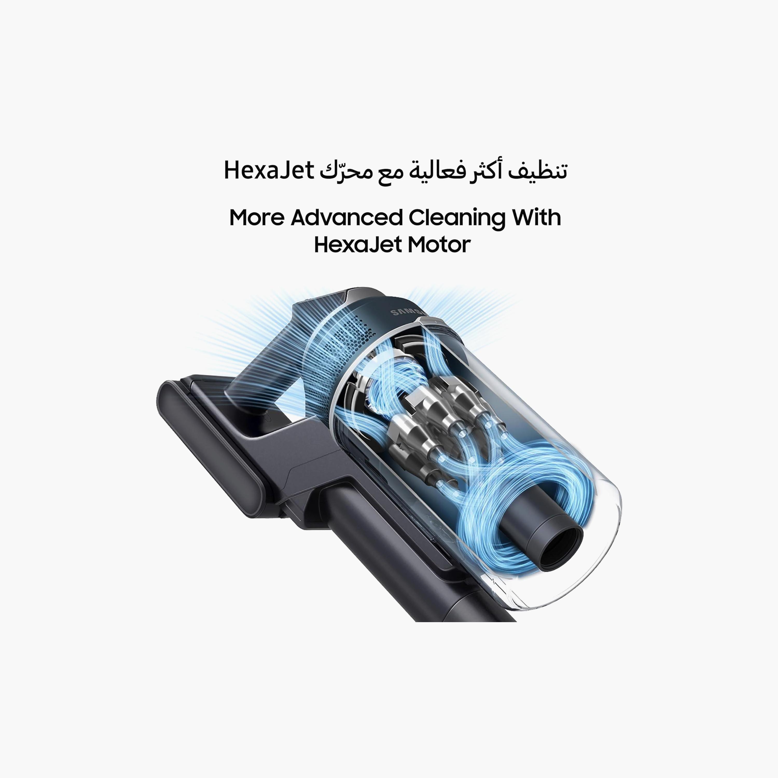 مكنسة كهربائية لاسلكية "بيسبوك جيت 95" - أسود كروميتال من سامسونج-household-appliances-homeappliances-vacuumcleaners-image-5