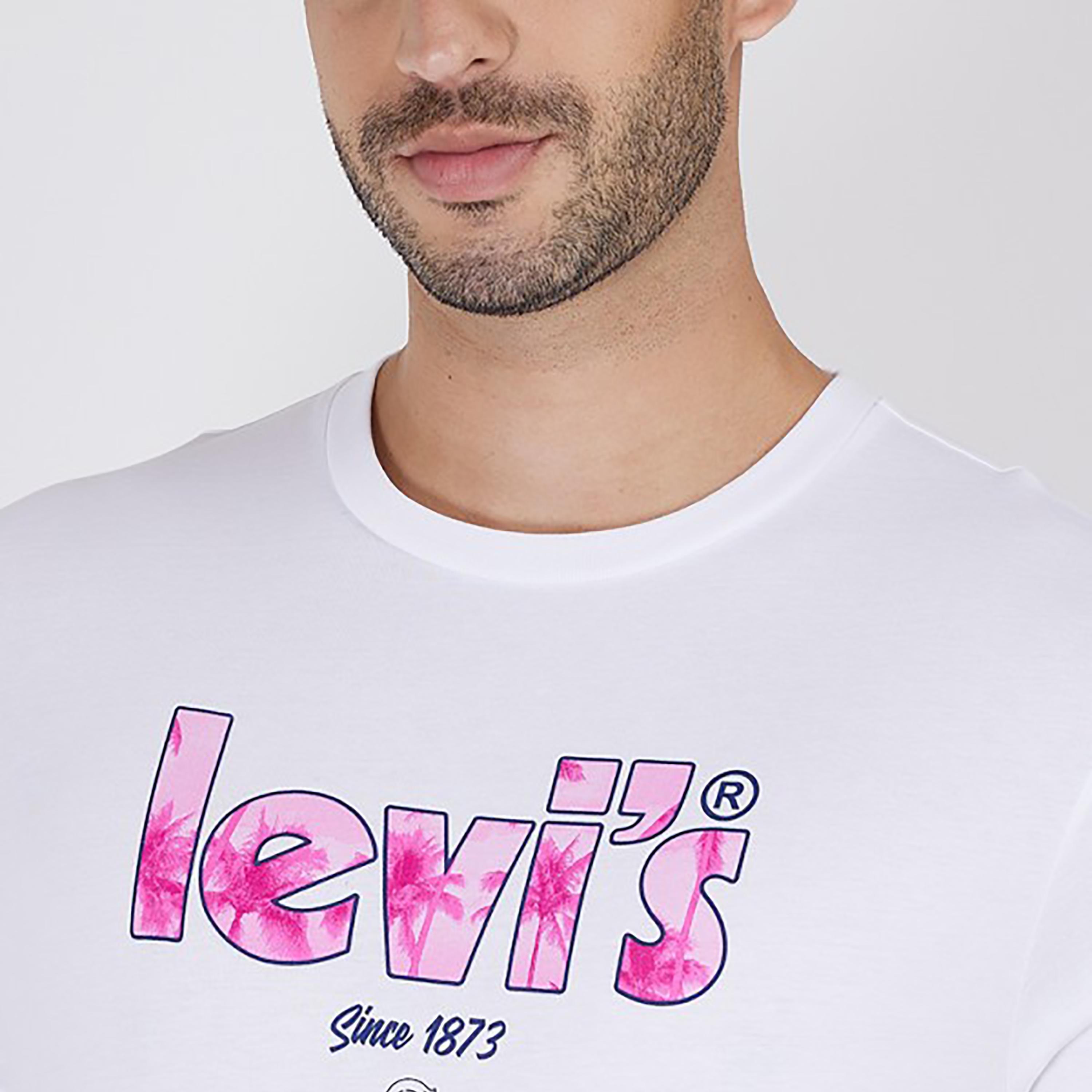 تيشيرت ليفايز بأكمام قصيرة وياقة دائرية مع شعار-men-clothing-tshirtsandpolos-tshirts-image-3