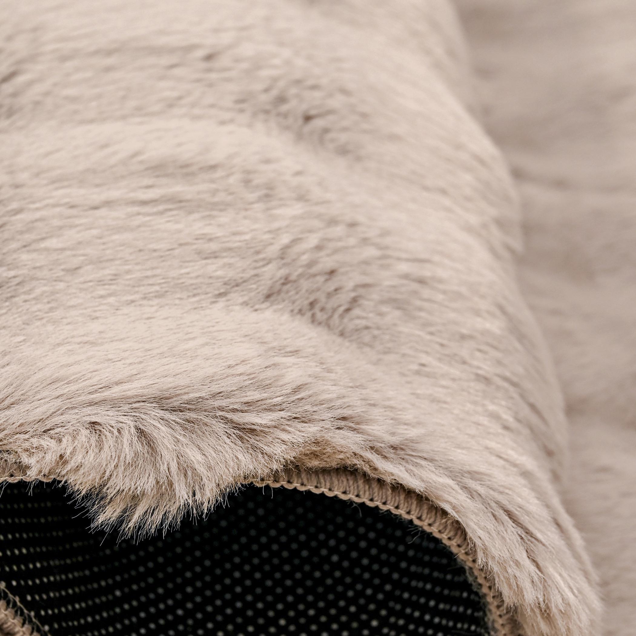Bubble Rabbit Pebbles Shaggy Fur Rug - 160x230 cm-hbxdecorandfurnishings-floorcoverings-rugs-image-4