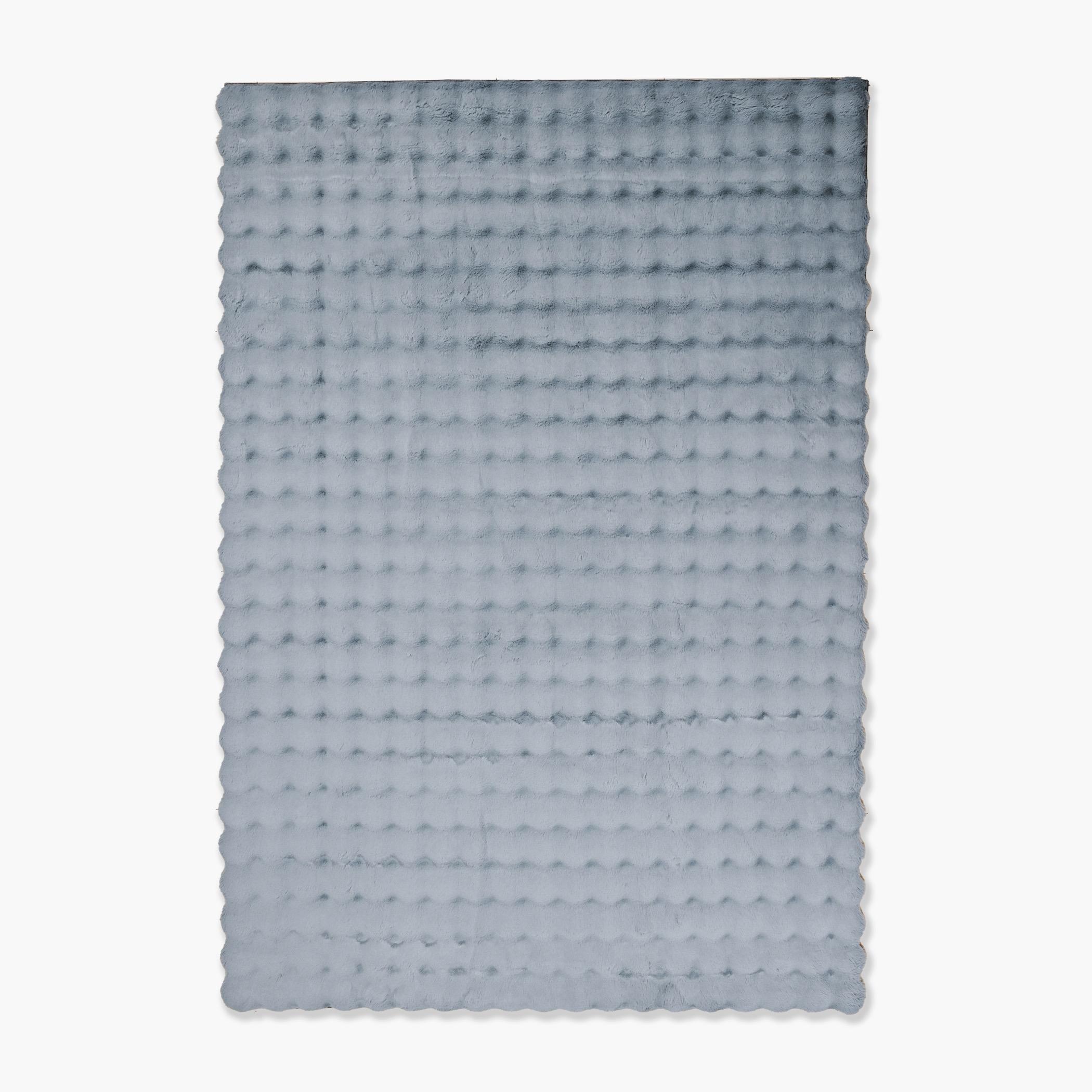 Bubble Rabbit Pebbles Shaggy Fur Rug - 200x300 cm-hbxdecorandfurnishings-floorcoverings-rugs-image-2