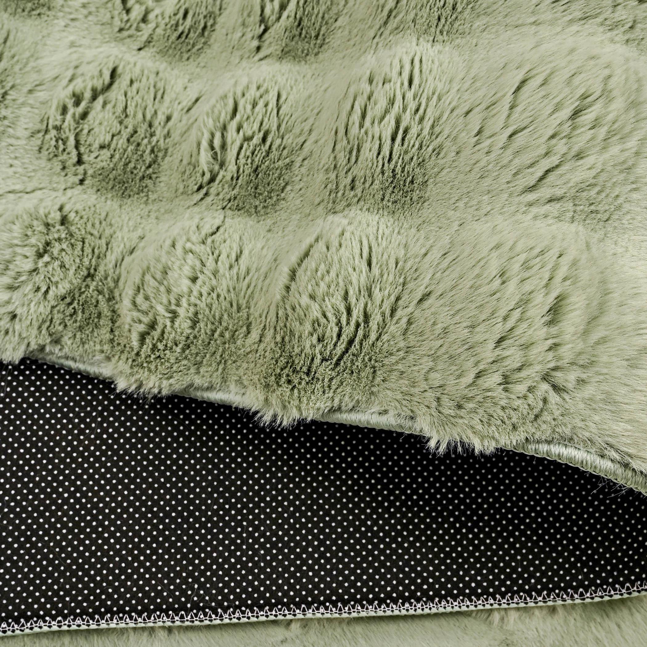 Bubble Rabbit Pebbles Shaggy Fur Rug - 160x230 cm-hbxdecorandfurnishings-floorcoverings-rugs-image-3