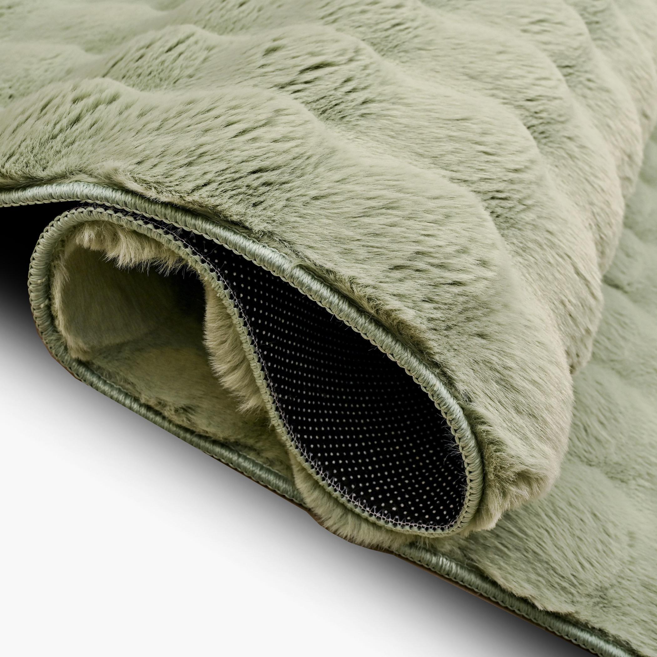 Bubble Rabbit Pebbles Shaggy Fur Rug - 160x230 cm-hbxdecorandfurnishings-floorcoverings-rugs-image-4