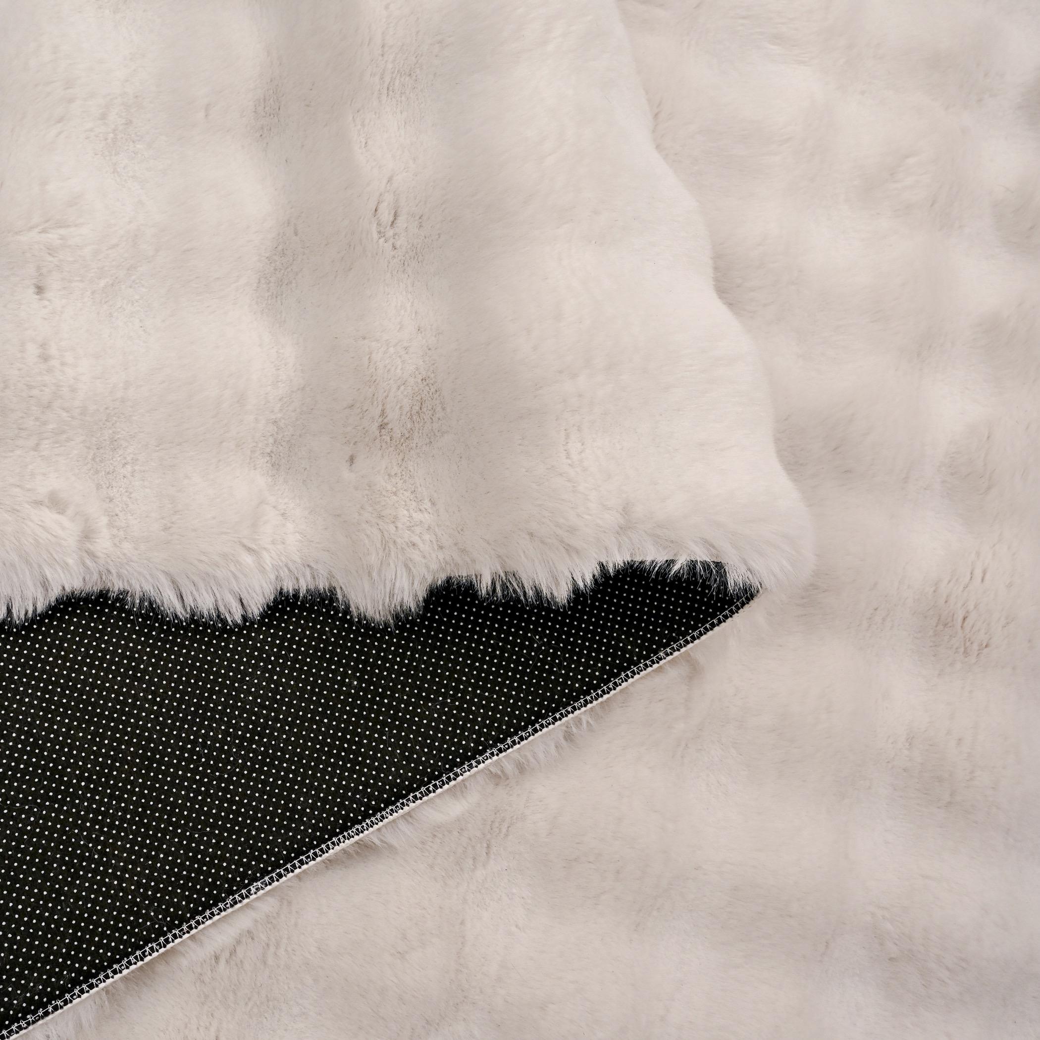 Bubble Rabbit Pebbles Shaggy Fur Rug - 160x230 cm-hbxdecorandfurnishings-floorcoverings-rugs-image-3