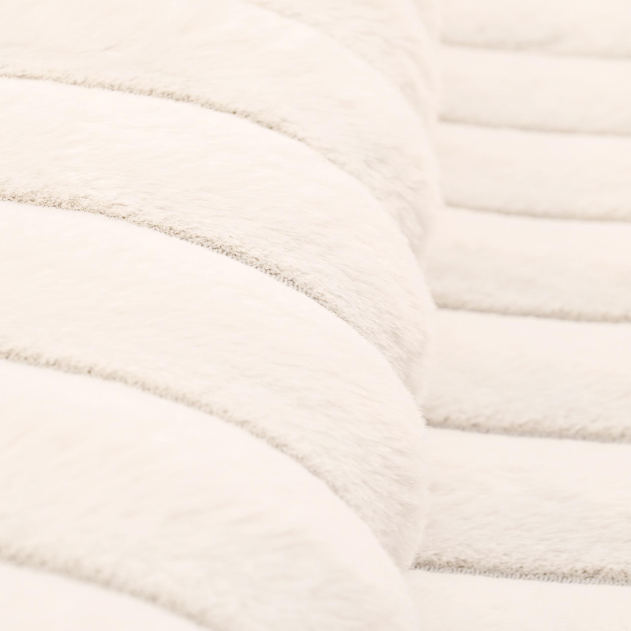 Vertica 3D Linear Strip Rabbit Fur Rug - 200x300 cm-hbxdecorandfurnishings-floorcoverings-rugs-image-5