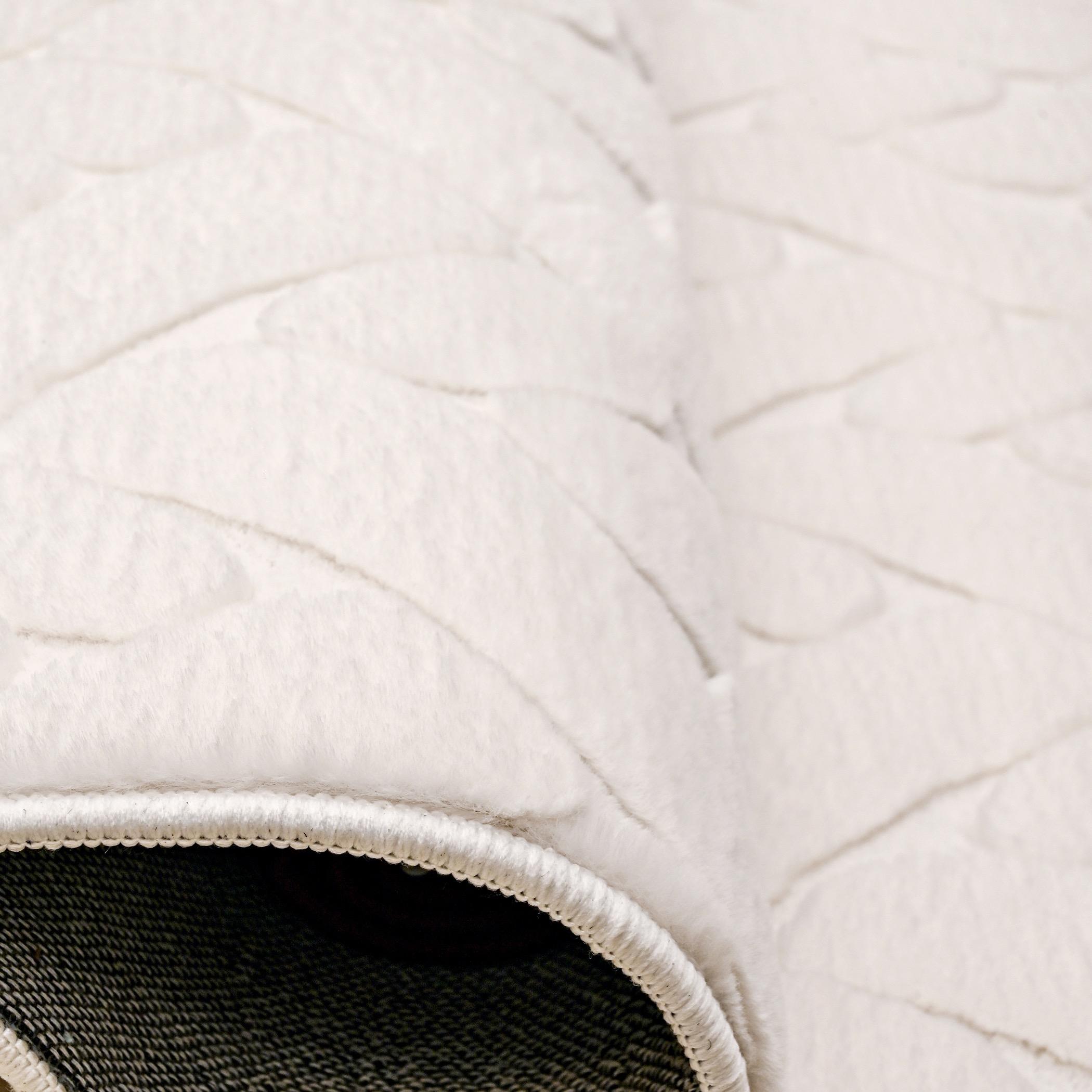 Braid 3-Layer Snow Fur Jacquard Fur Rug - 200x300 cm-hbxdecorandfurnishings-floorcoverings-rugs-image-4