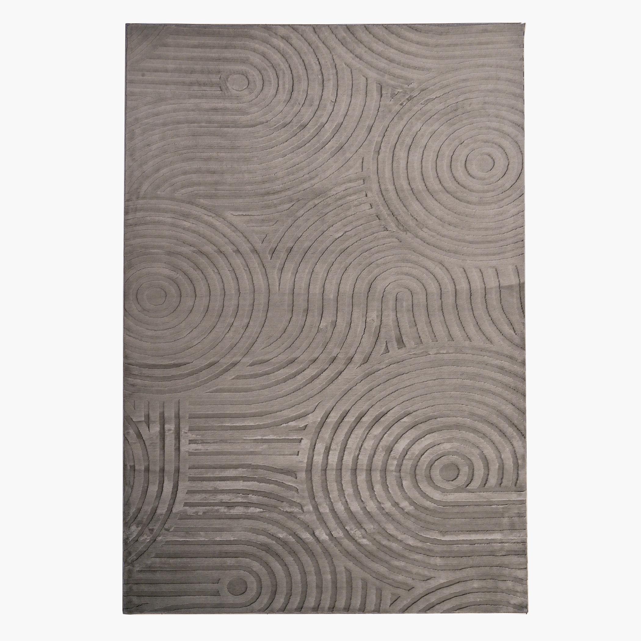 Spiral Carved Rabbit Fur Rug - 300x200 cm-hbxdecorandfurnishings-floorcoverings-rugs-image-2