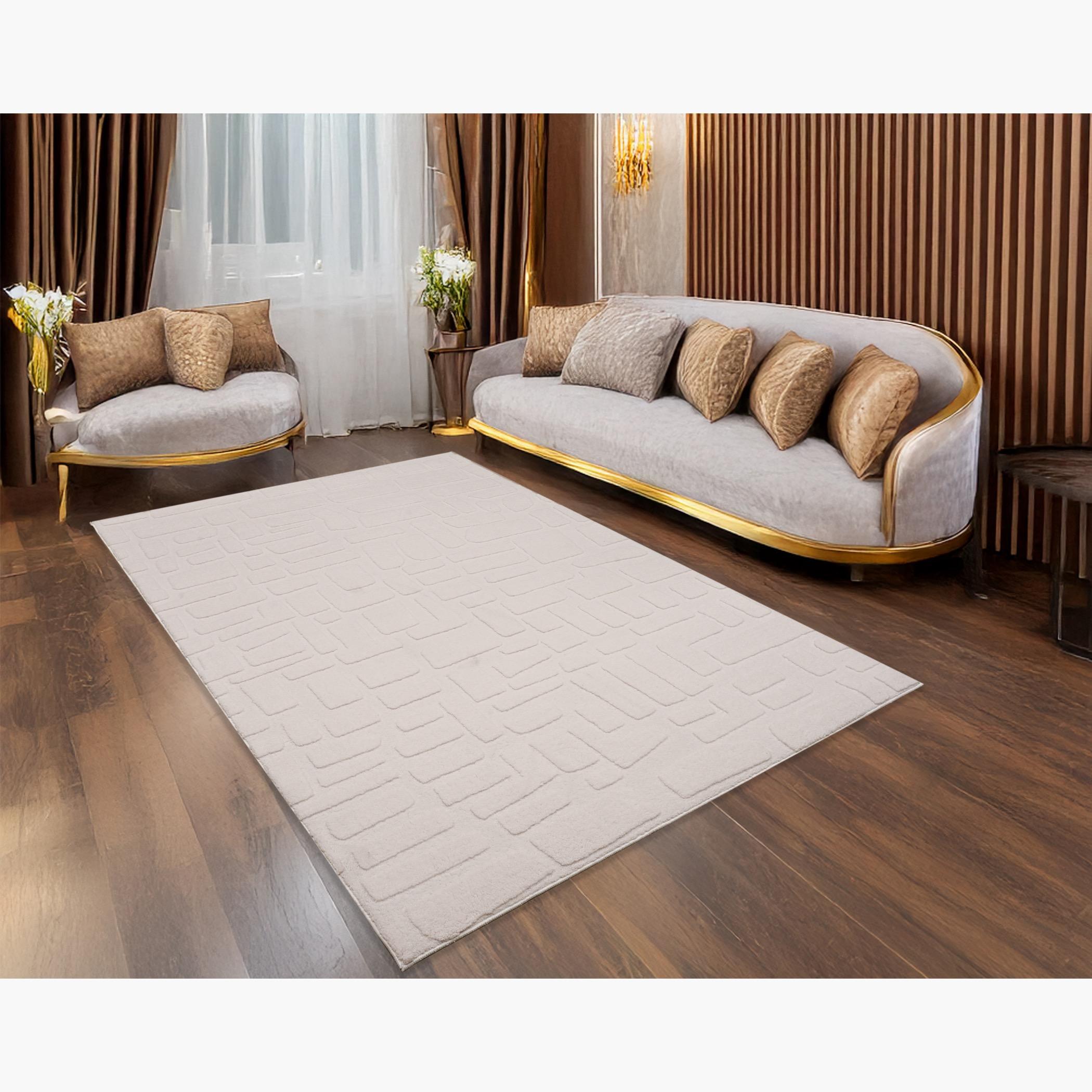 Abstra 3D Jacquard Fur Rug - 300x200 cm-hbxdecorandfurnishings-floorcoverings-rugs-image-1