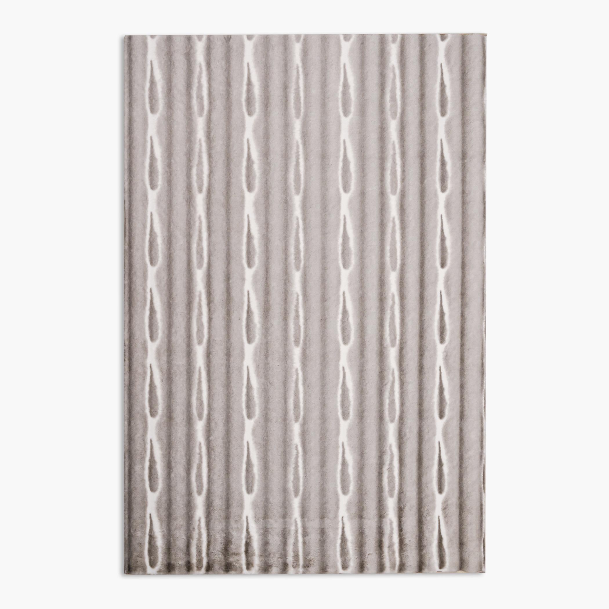 Plush Shibori Tie Dyed Rabbit Fur Rug - 230x160 cm-hbxdecorandfurnishings-floorcoverings-rugs-image-2