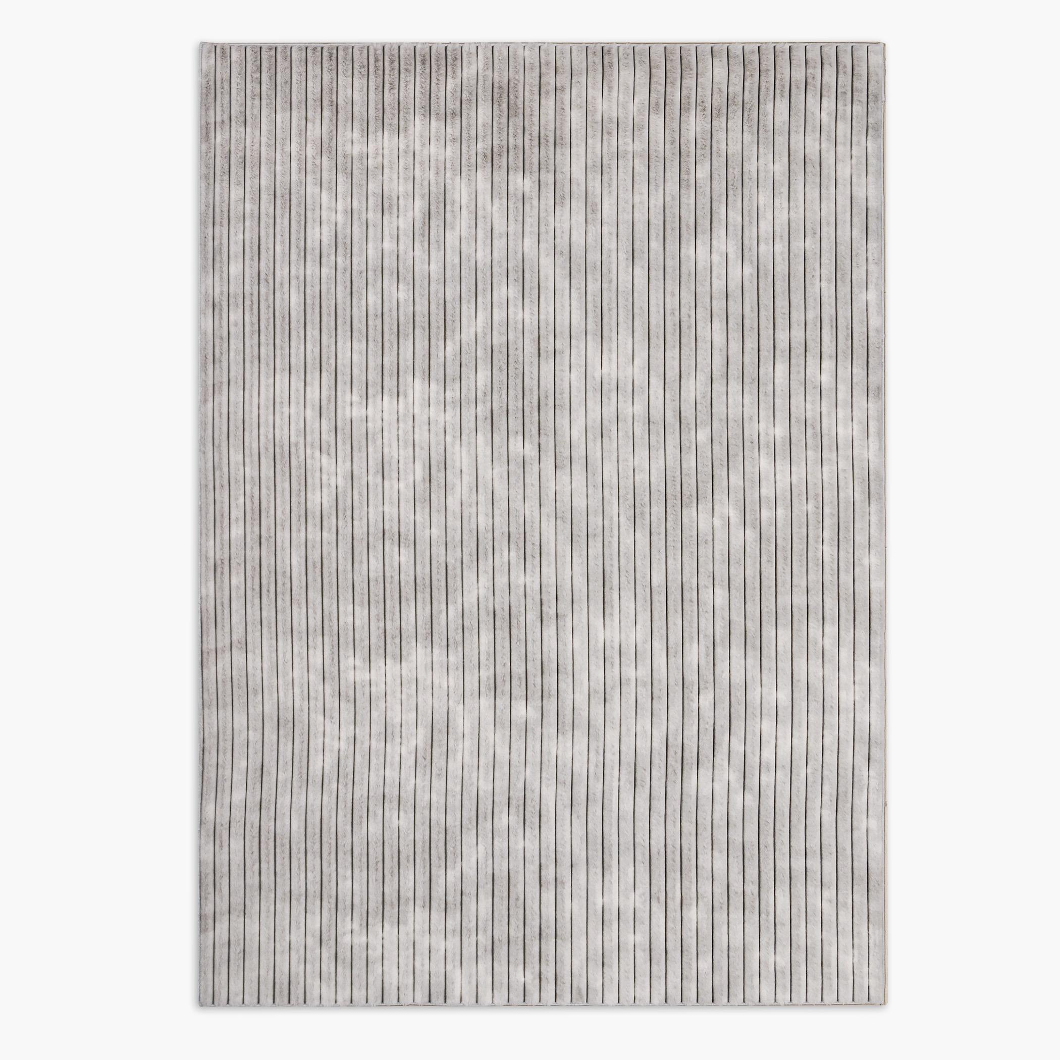 Linea Shibori Tie Dyed Rabbit Fur Rug - 230x160 cm-hbxdecorandfurnishings-floorcoverings-rugs-image-2