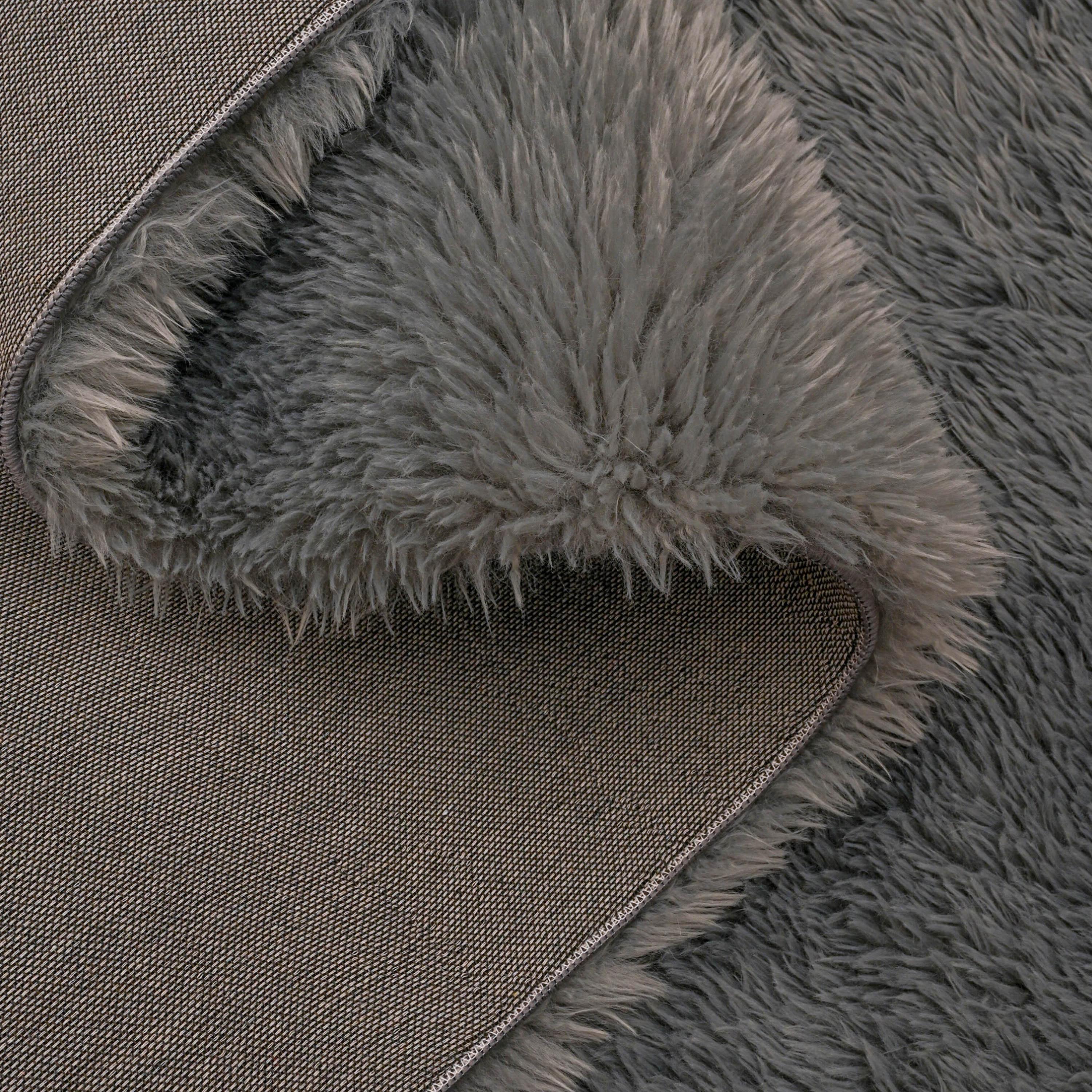 Frizzy Tie Dyed Faux Rabbit Fur Rug - 230x160 cm-hbxdecorandfurnishings-floorcoverings-rugs-image-2