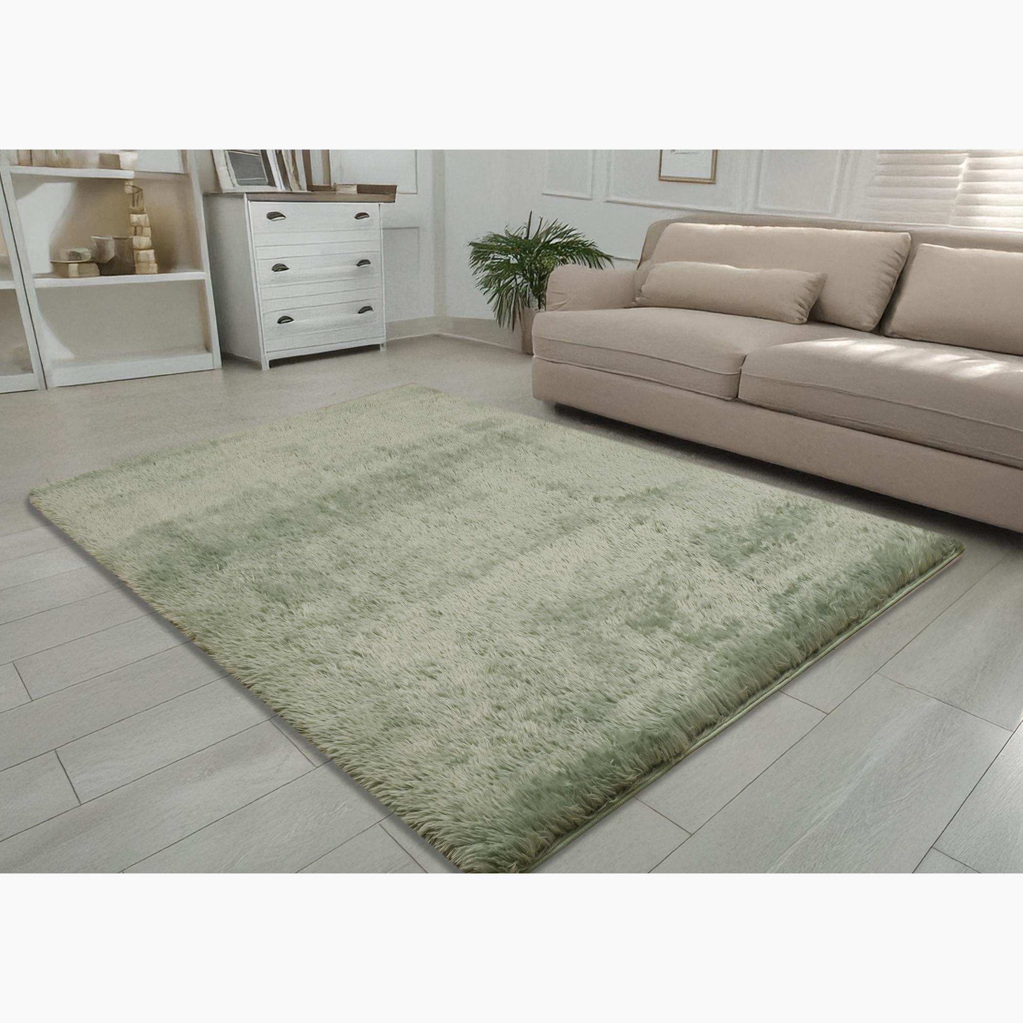 New Faux Rabbit Frizzy Tie Dyed Rabbit Fur Rug - 230x160 cm-hbxdecorandfurnishings-floorcoverings-rugs-image-1