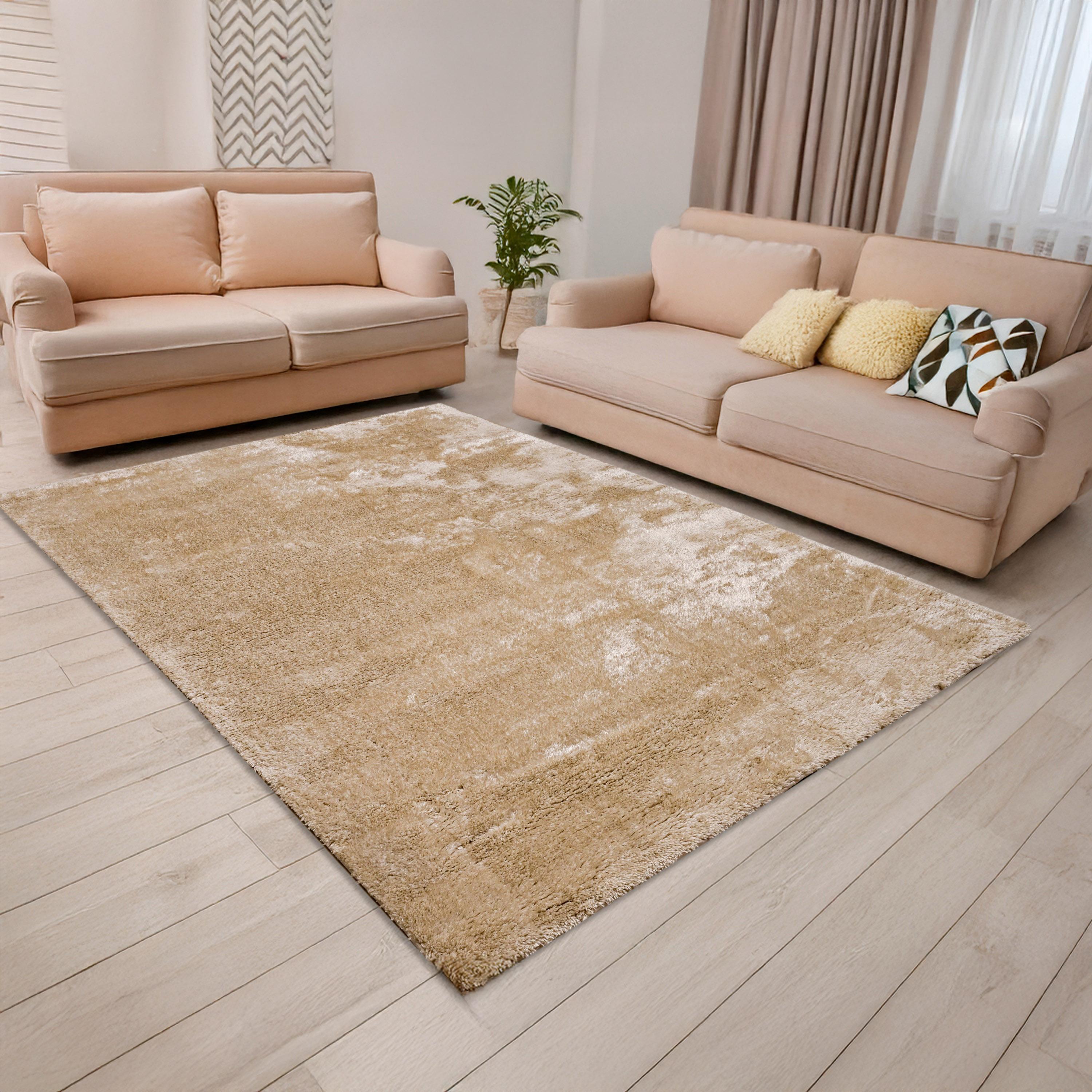 Icy Cream Rectangular Rug - 230x160 cm-hbxdecorandfurnishings-floorcoverings-rugs-image-1