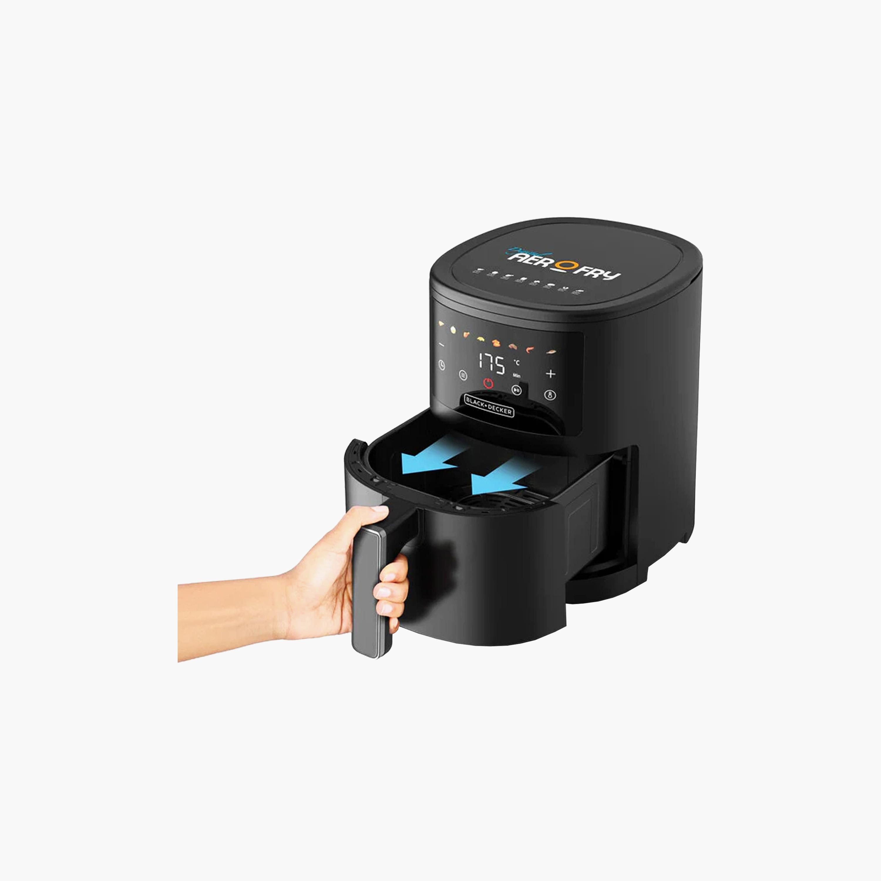 BLACK+DECKER Aerofry 8 in 1 3.5L Digital Air Fryer 1500W | AF3500-B5-household-appliances-kitchenappliances-airfryers-image-4