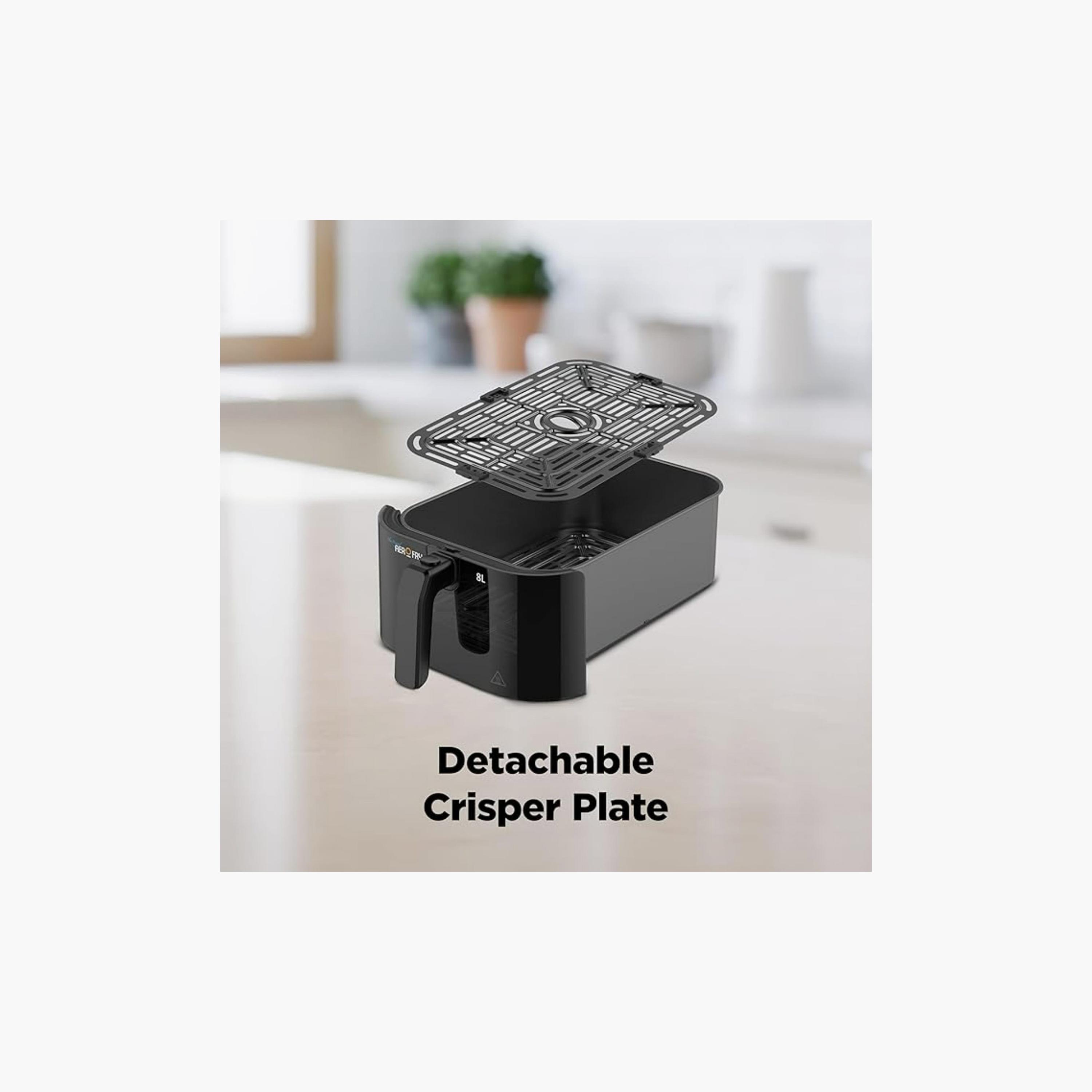 BLACK+DECKER 8L Air Fryer 1700W Black | SAF80-B5-household-appliances-kitchenappliances-airfryers-image-4