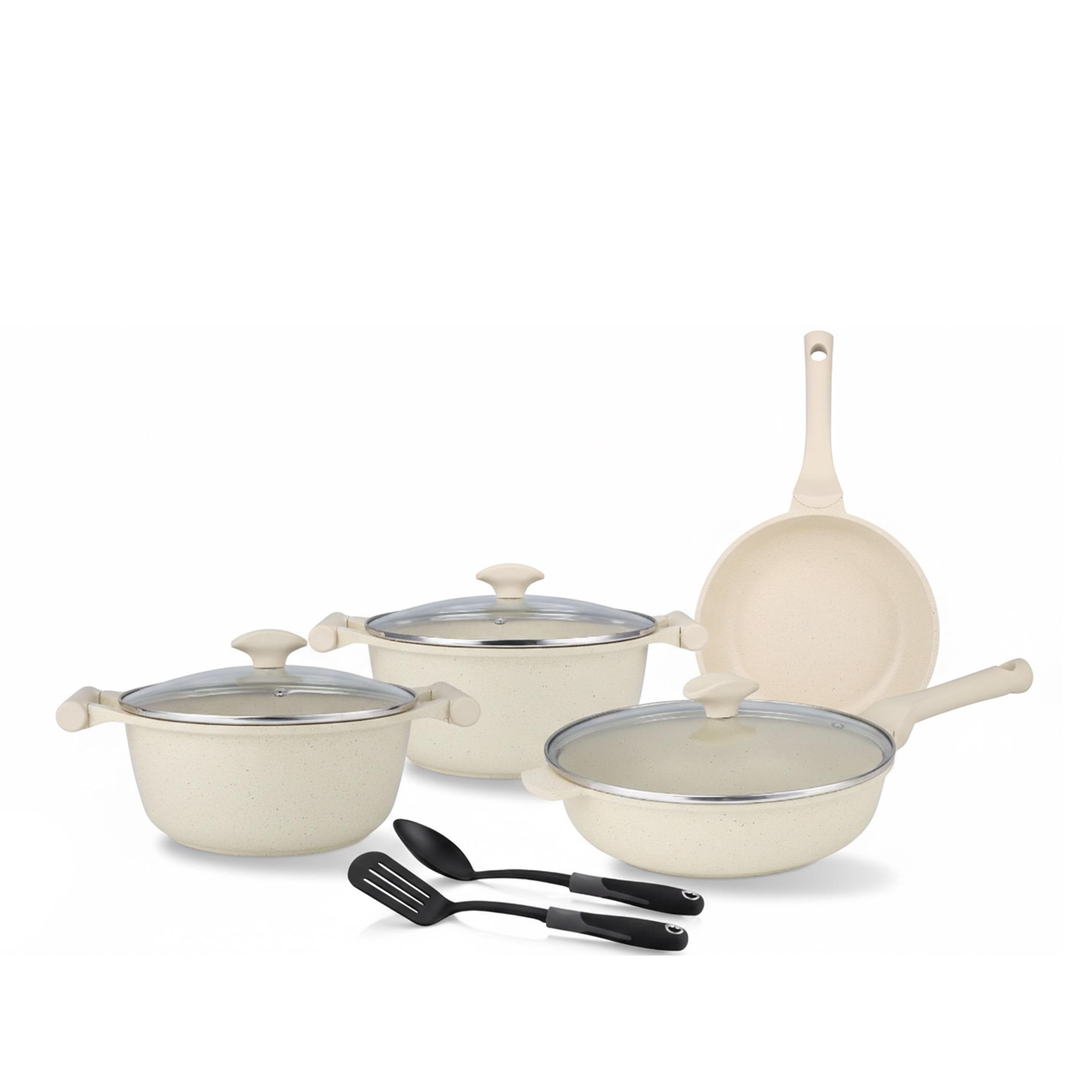 Prestige Essentials 9-Piece Die Cast Aluminium Non-Stick Cookware Set