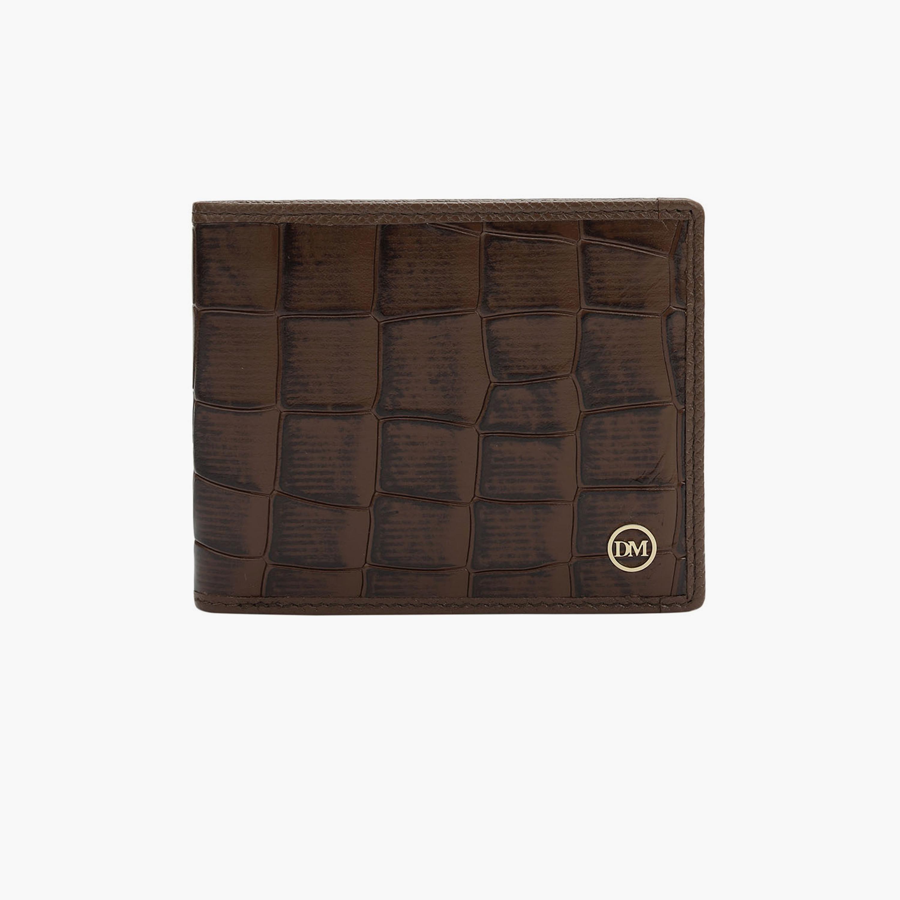 DA MILANO Textured Men's Wallet | L11.5 X W1.5 X H9 CM-men-beltsandwallets-wallets-image-1