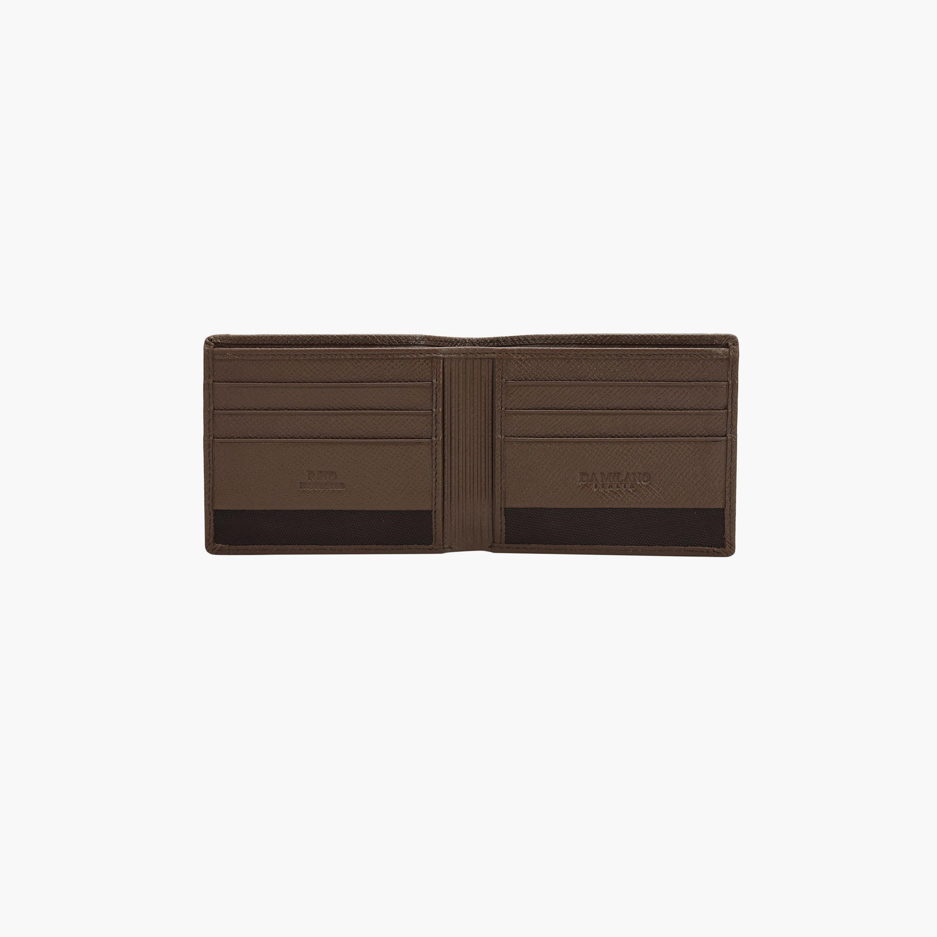 DA MILANO Textured Men's Wallet | L11.5 X W1.5 X H9 CM-men-beltsandwallets-wallets-image-3