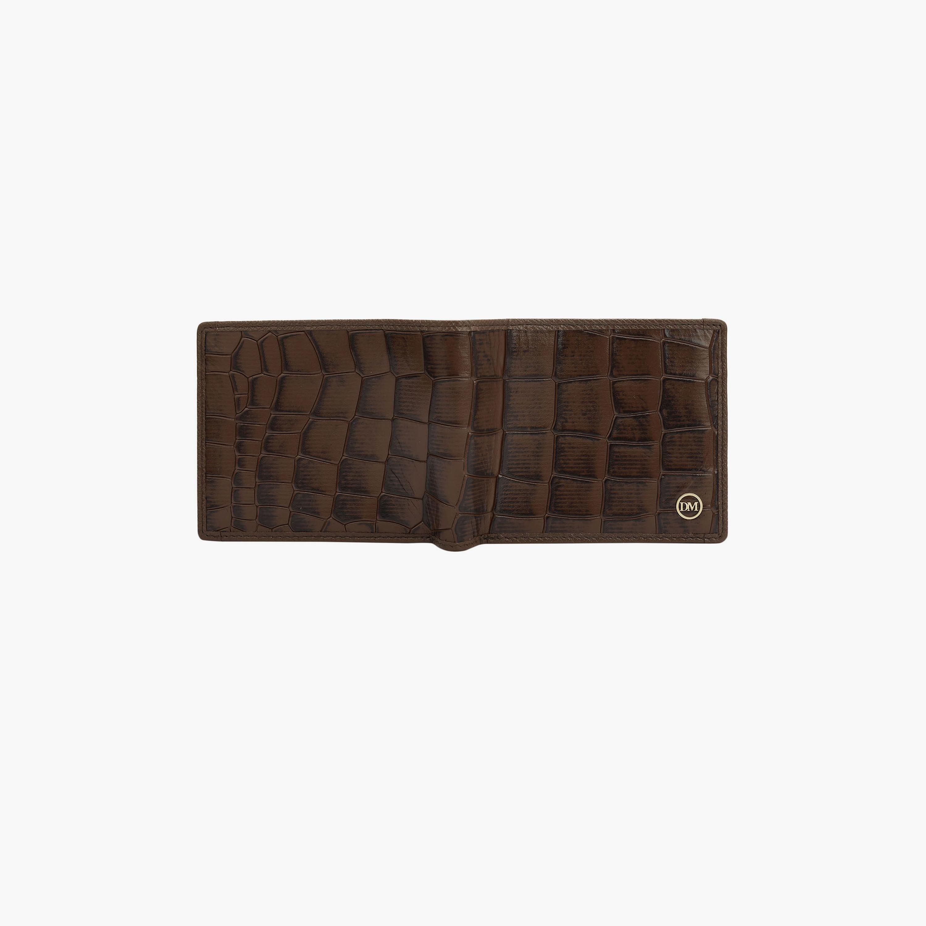 DA MILANO Textured Men's Wallet | L11.5 X W1.5 X H9 CM-men-beltsandwallets-wallets-image-4