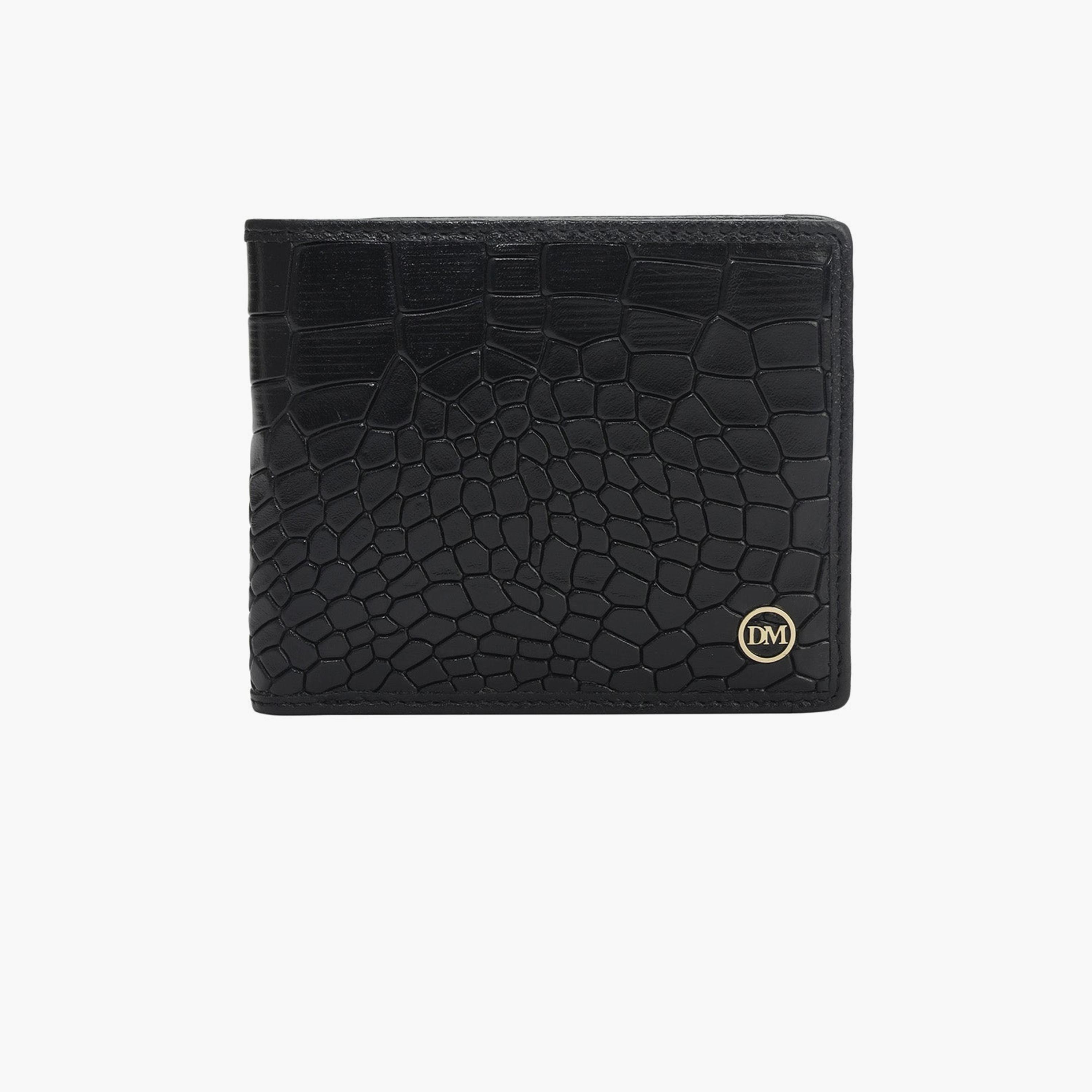 DA MILANO Textured Men's Wallet | L11.5 X W1.5 X H9 CM-men-beltsandwallets-wallets-image-1