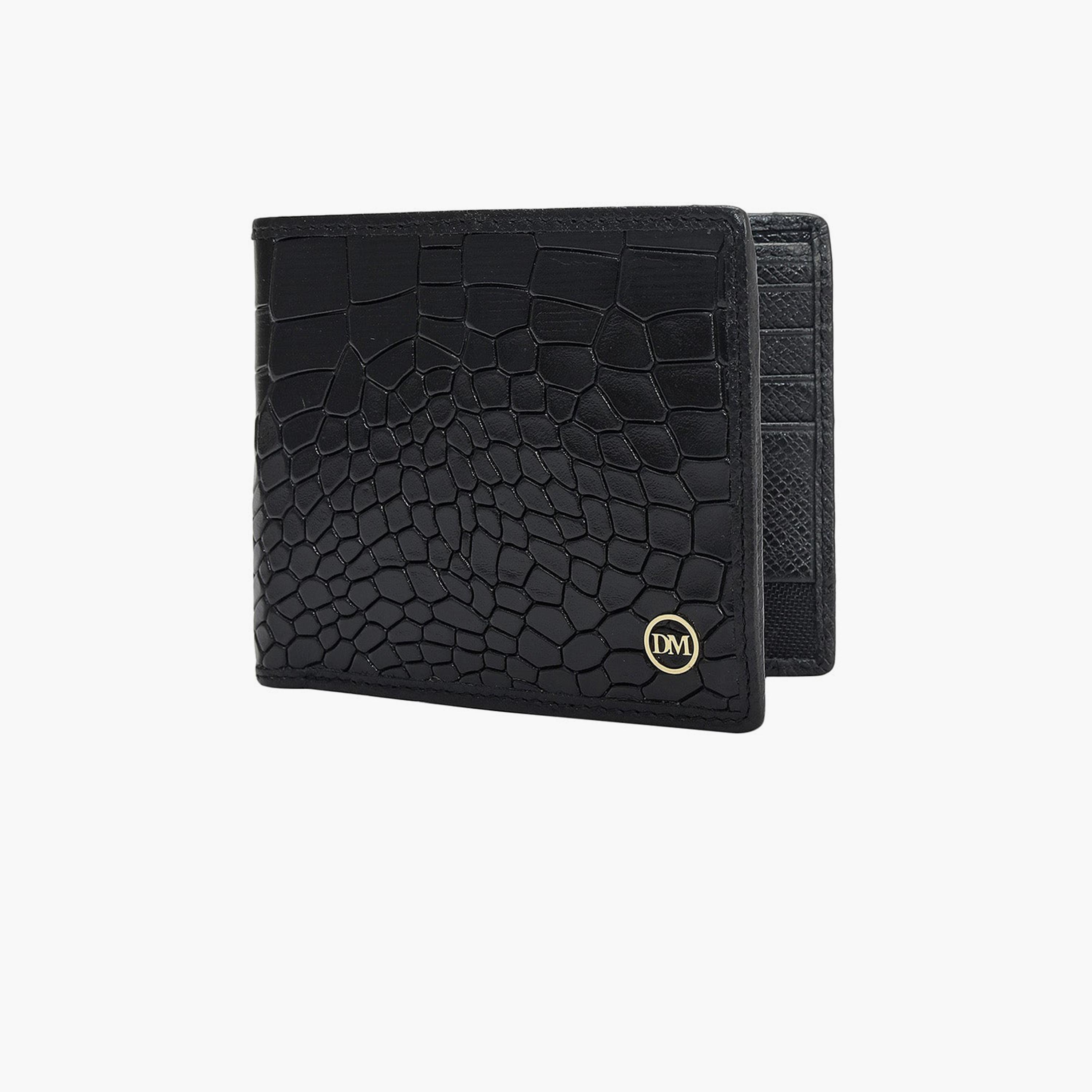 DA MILANO Textured Men's Wallet | L11.5 X W1.5 X H9 CM-men-beltsandwallets-wallets-image-5