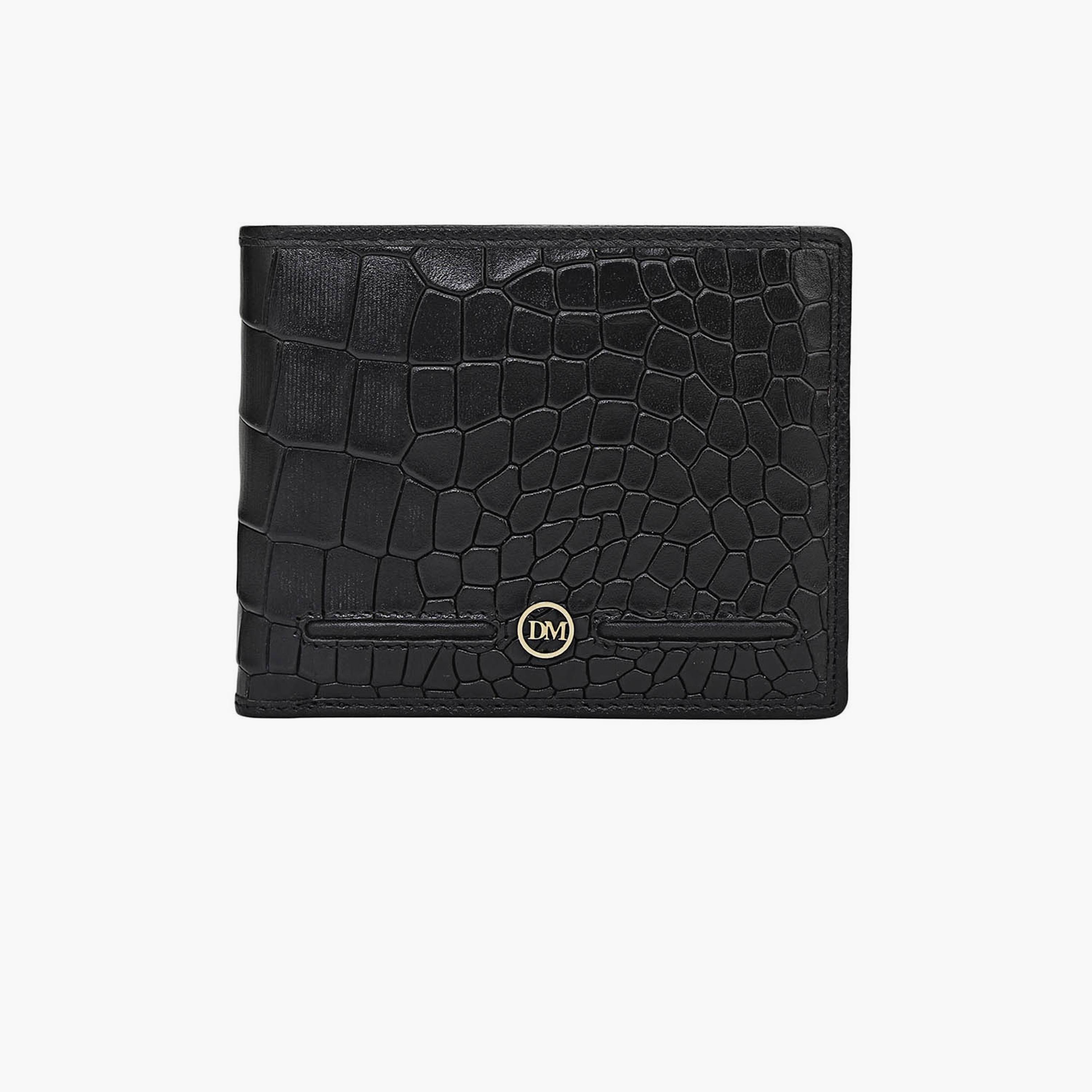 دا ميلانو - محفظة رجالية منقوشة | الطول 11 × العرض 1 × الارتفاع 9 سم-men-beltsandwallets-wallets-image-1