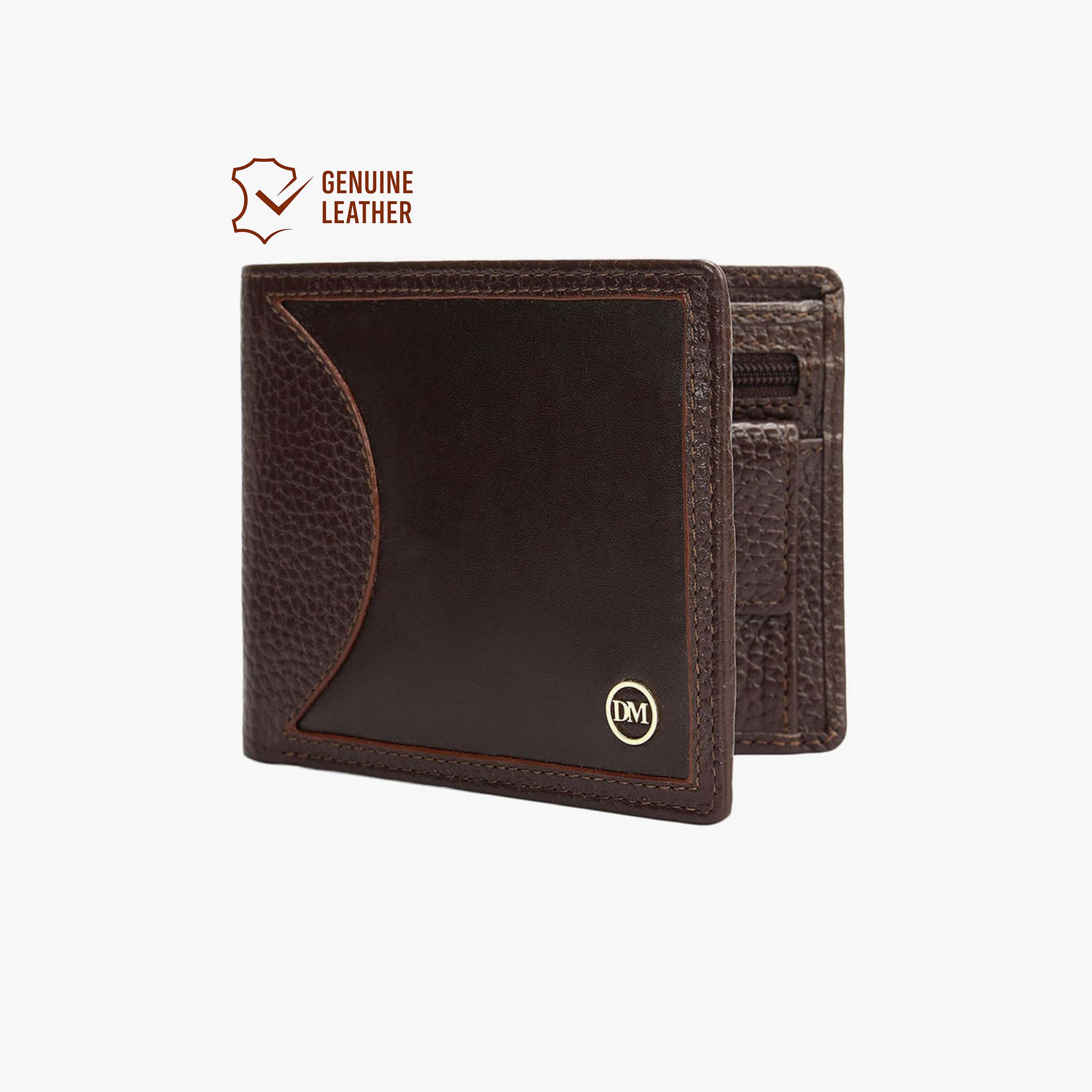 دا ميلانو - محفظة رجالية منقوشة | الطول 11.5 × العرض 2 × الارتفاع 9 سم-men-beltsandwallets-wallets-image-2