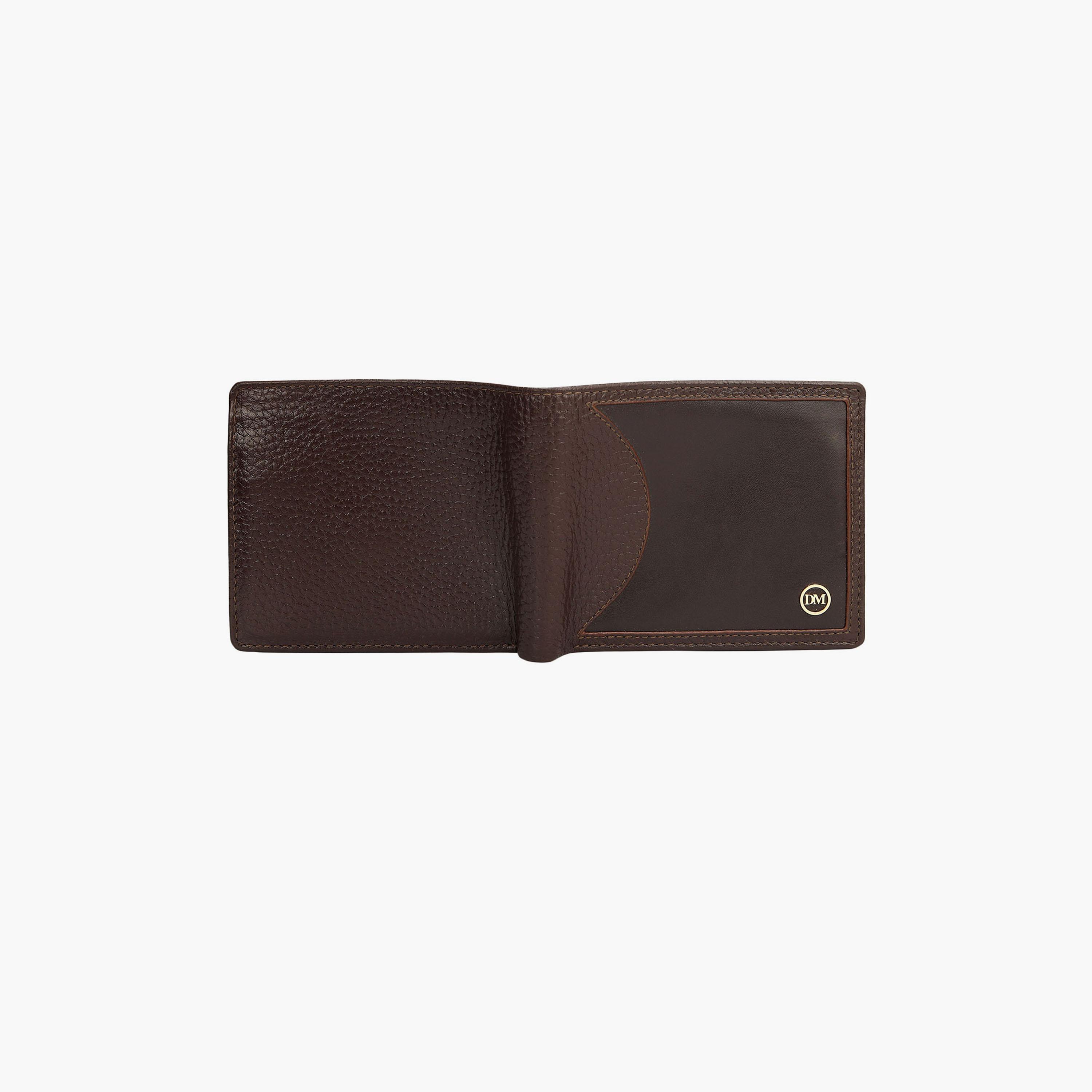 دا ميلانو - محفظة رجالية منقوشة | الطول 11.5 × العرض 2 × الارتفاع 9 سم-men-beltsandwallets-wallets-image-4