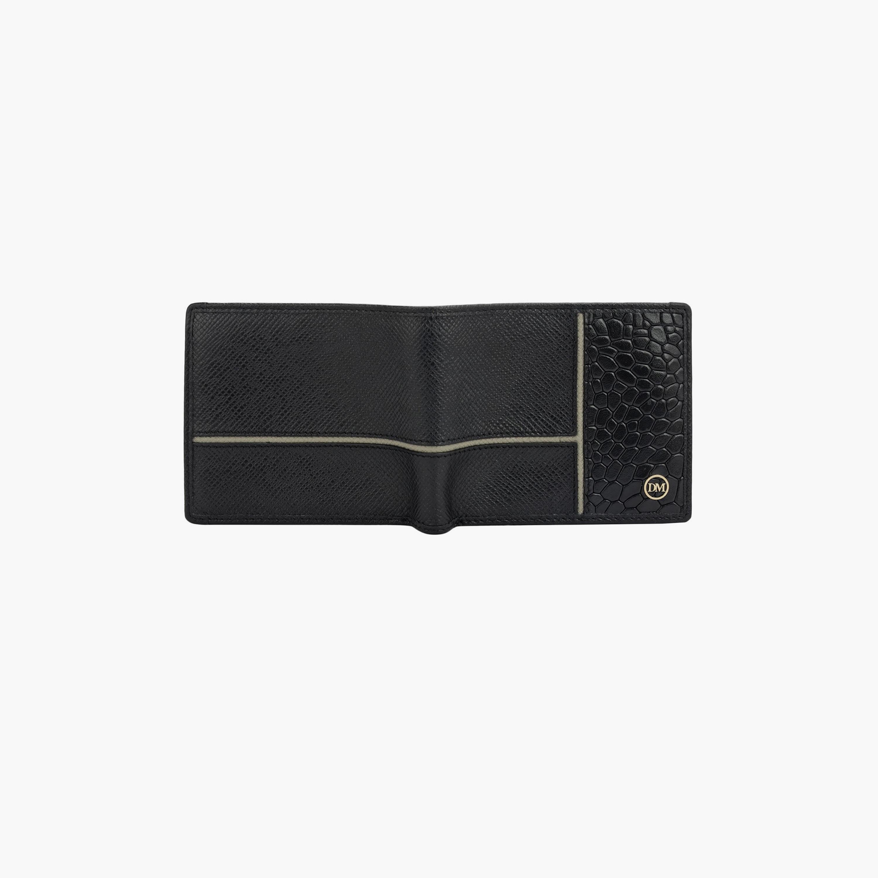 دا ميلانو - محفظة رجالية منقوشة | الطول 11 × العرض 1.5 × الارتفاع 9 سم-men-beltsandwallets-wallets-image-3