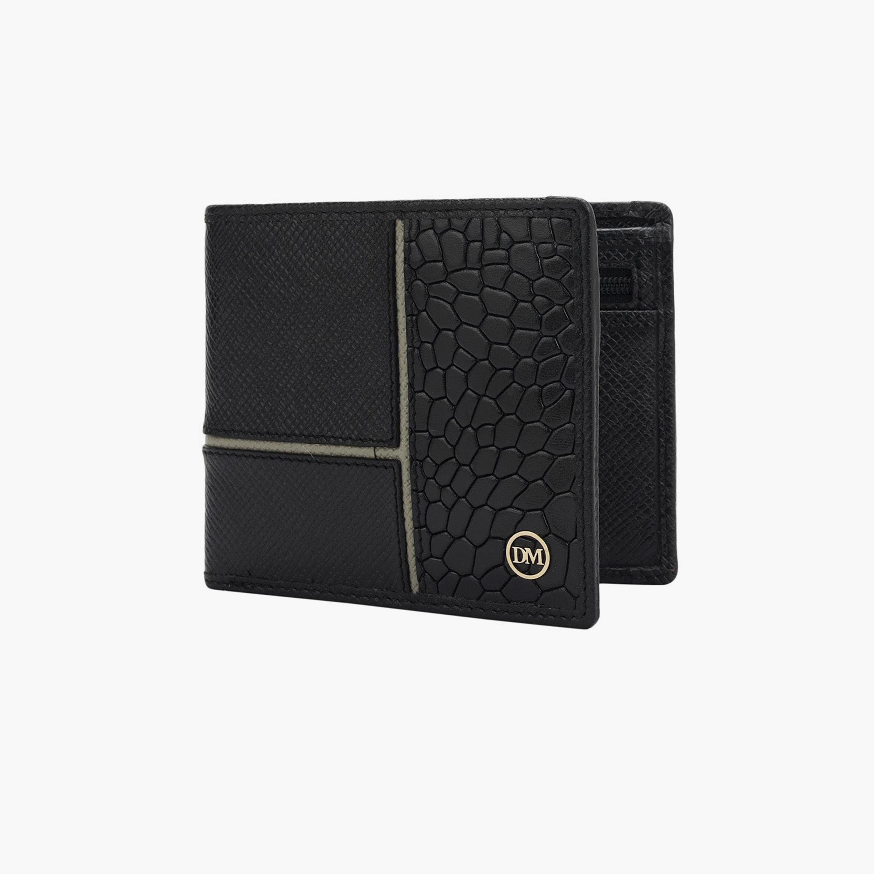 دا ميلانو - محفظة رجالية منقوشة | الطول 11 × العرض 1.5 × الارتفاع 9 سم-men-beltsandwallets-wallets-image-4