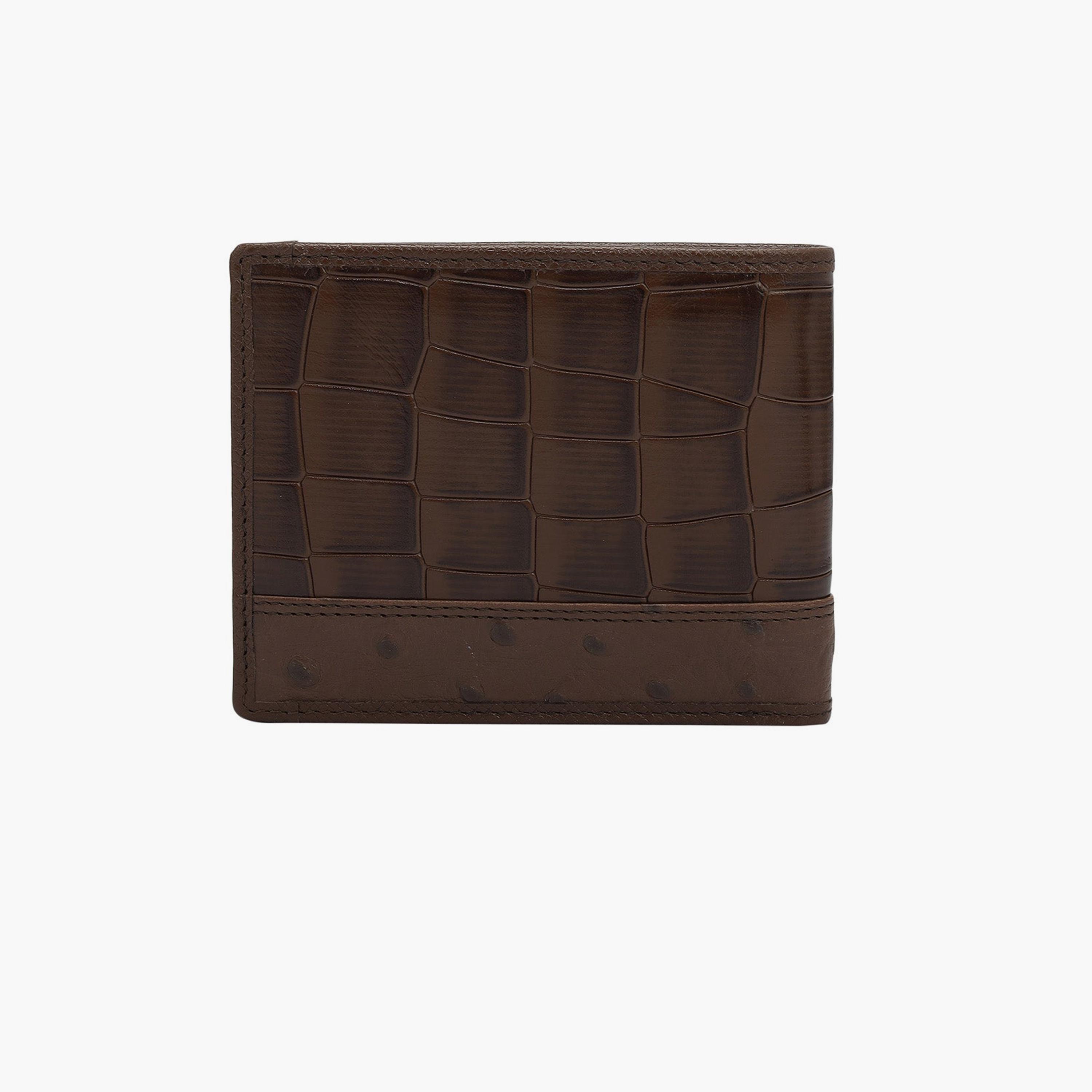 دا ميلانو - محفظة رجالية منقوشة | الطول 11.5 × العرض 1.5 × الارتفاع 9 سم-men-beltsandwallets-wallets-image-5