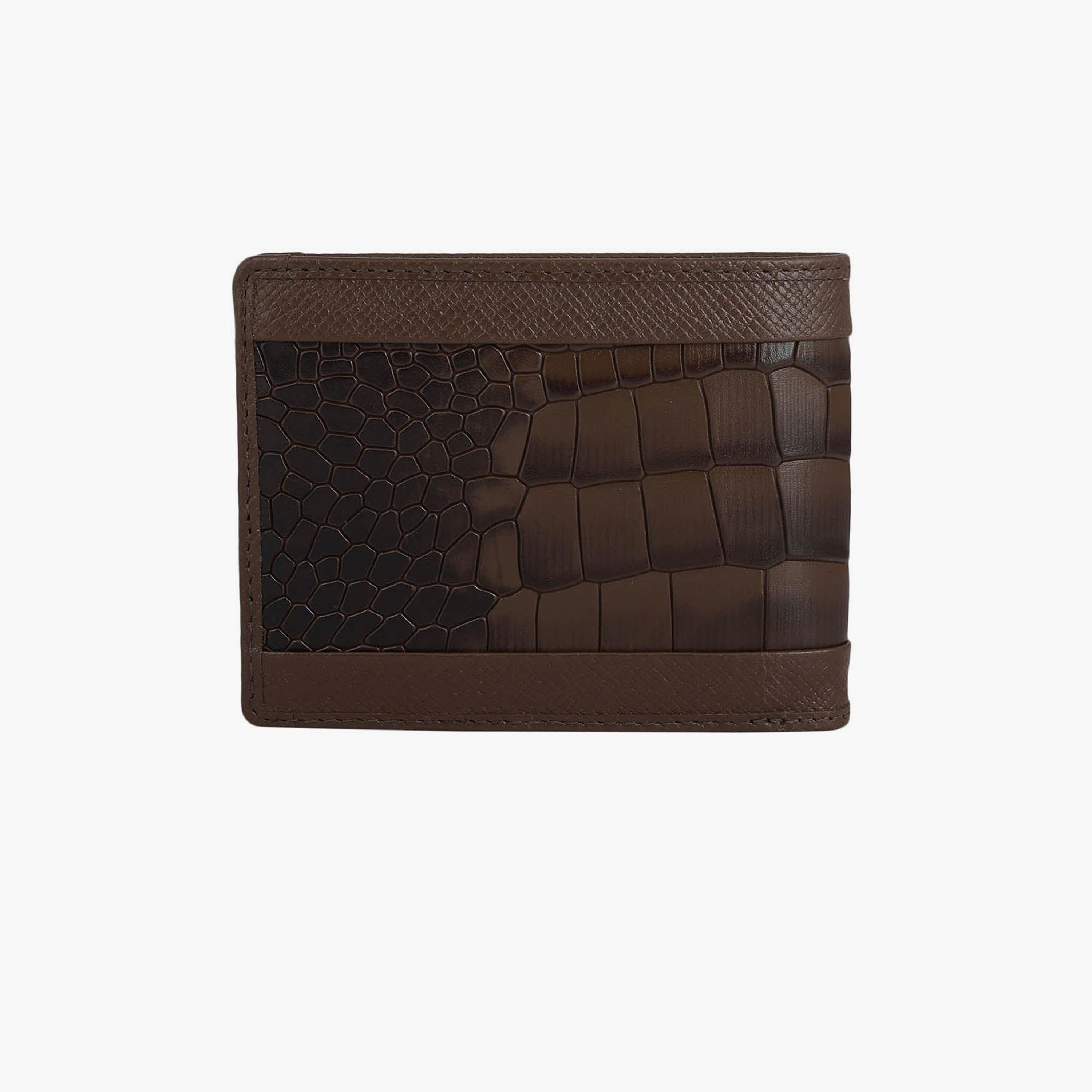 DA MILANO Textured Men's Wallet | L11.5 X W2 X H9 CM-men-beltsandwallets-wallets-image-5