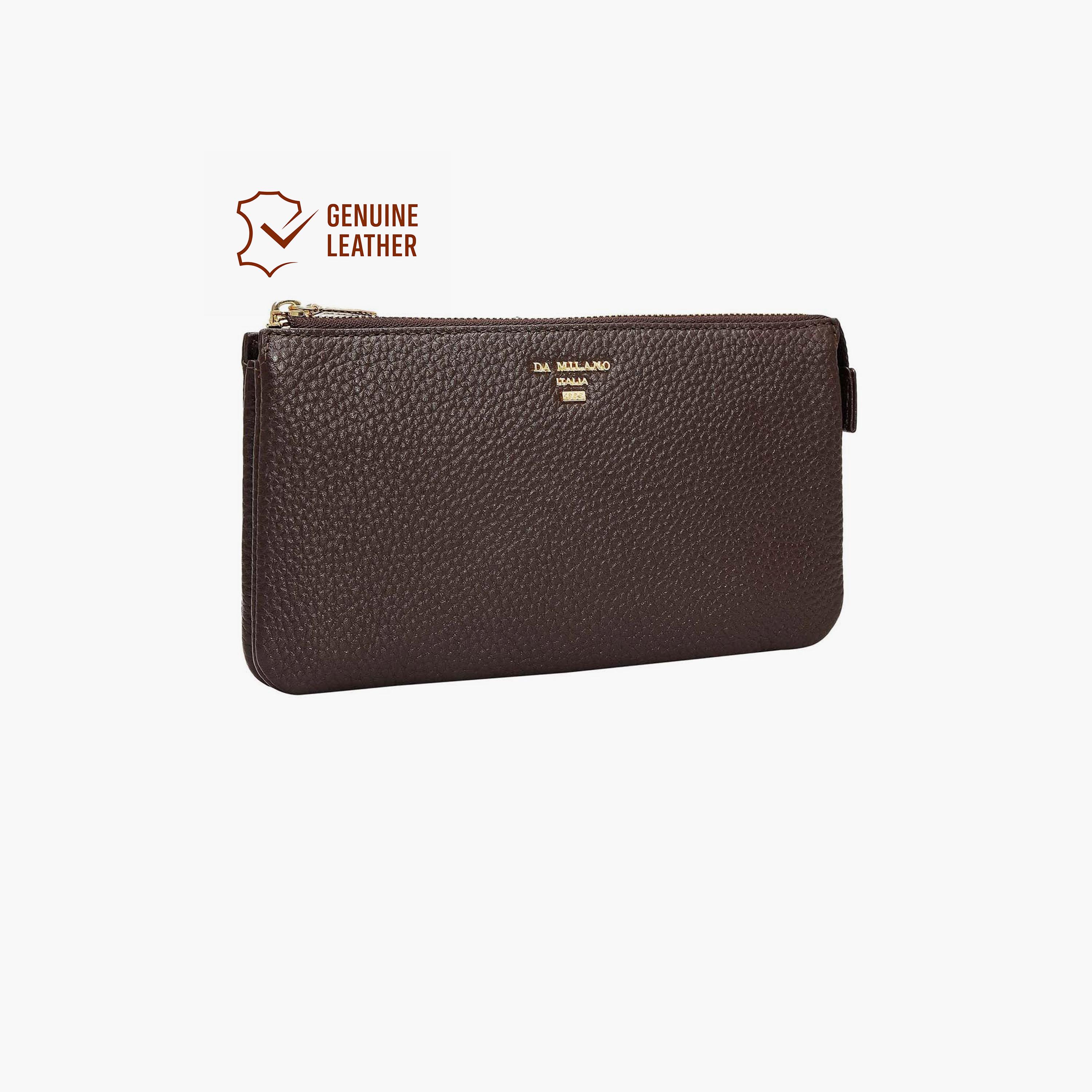 دا ميلانو - شنطة بسحاب للجنسين بنقشة مميزة | الطول 20 × العرض 2 × الارتفاع 11 سم-women-bagsandwallets-handbags-image-2
