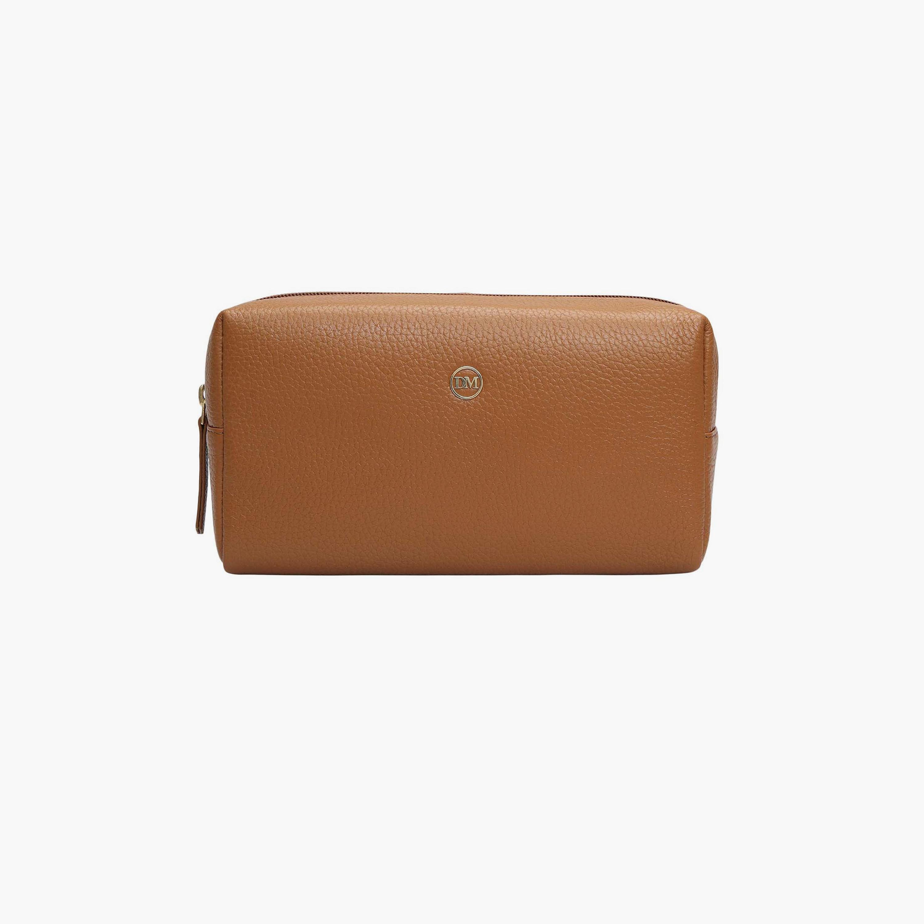 DA MILANO Textured Unisex Pouch Zipper | L21 X W6.5 X H12 CM-women-bagsandwallets-handbags-image-1