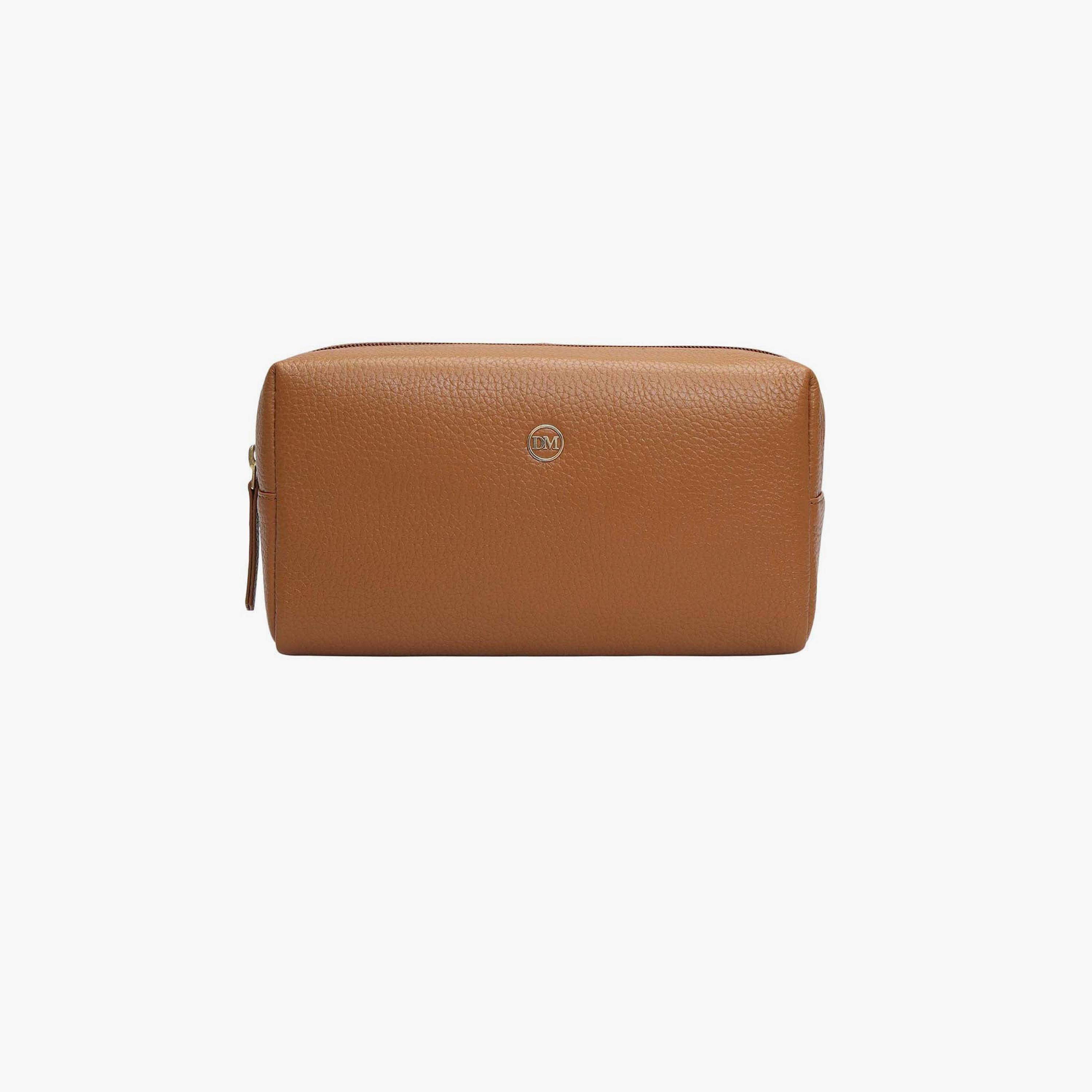 DA MILANO Textured Unisex Pouch Zipper | L17.5 X W5.5 X H9.5 CM-women-bagsandwallets-handbags-image-1