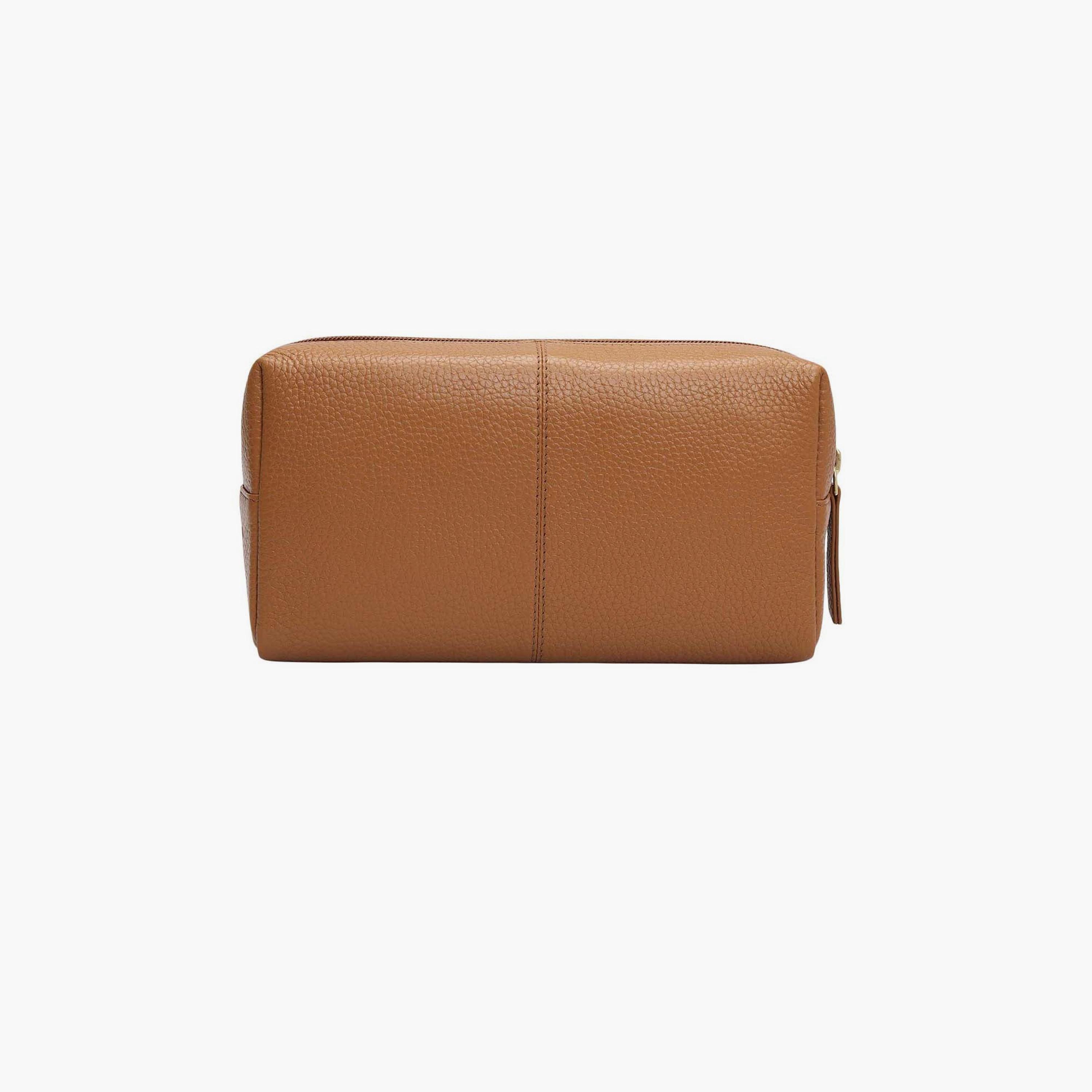 DA MILANO Textured Unisex Pouch Zipper | L17.5 X W5.5 X H9.5 CM-women-bagsandwallets-handbags-image-4