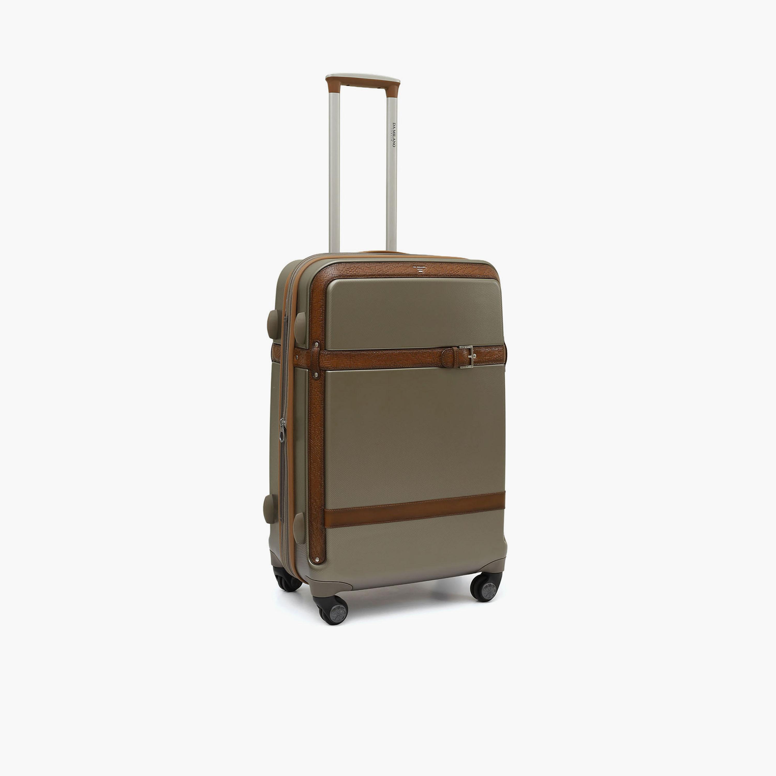 DA MILANO 77 CM Large Check-In Leather Hard Sided 4-Wheeler Spinner Luggage-travel-luggagesandbags-luggage-image-8