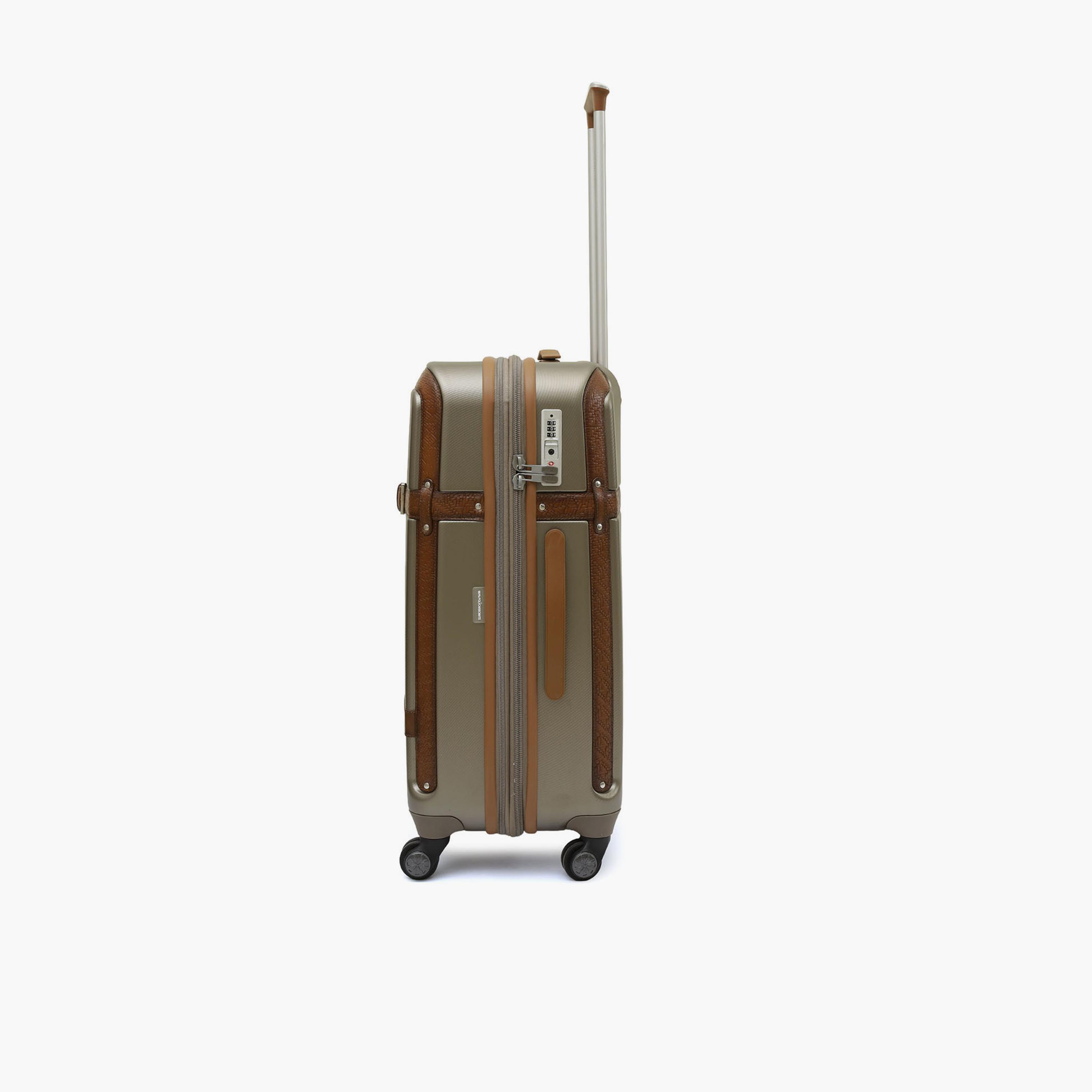 DA MILANO 77 CM Large Check-In Leather Hard Sided 4-Wheeler Spinner Luggage-travel-luggagesandbags-luggage-image-9