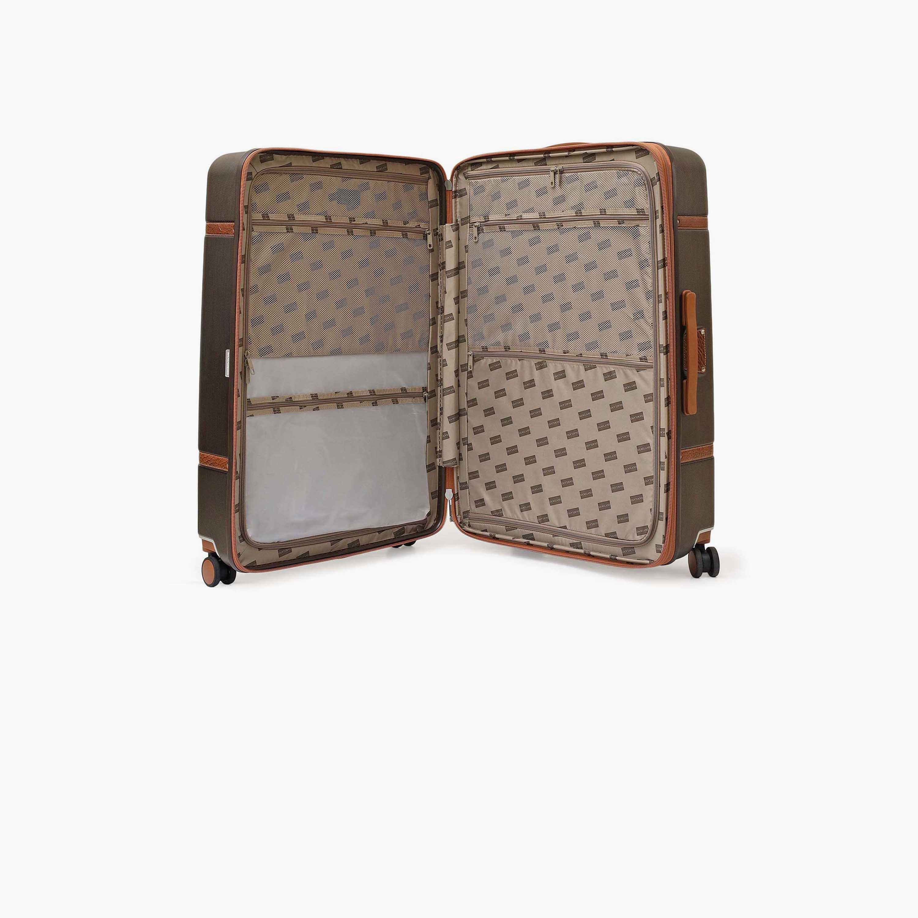 DA MILANO 64 CM Medium Check-In Leather Hard Sided 4-Wheeler Spinner Luggage with TSA Lock-travel-luggagesandbags-luggage-image-6
