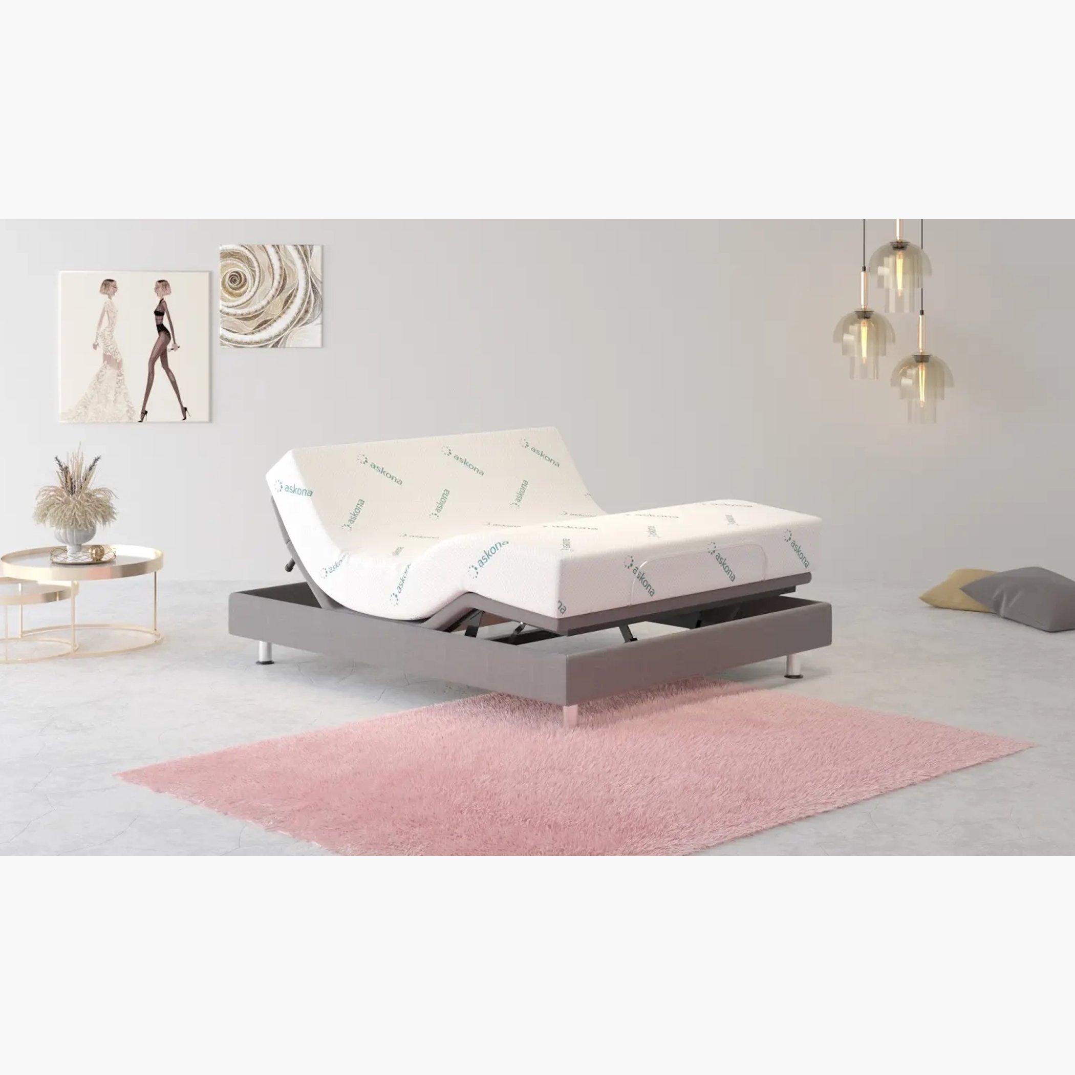 Askona Ergomotion 633 Single Bed Base - 90x200 cm