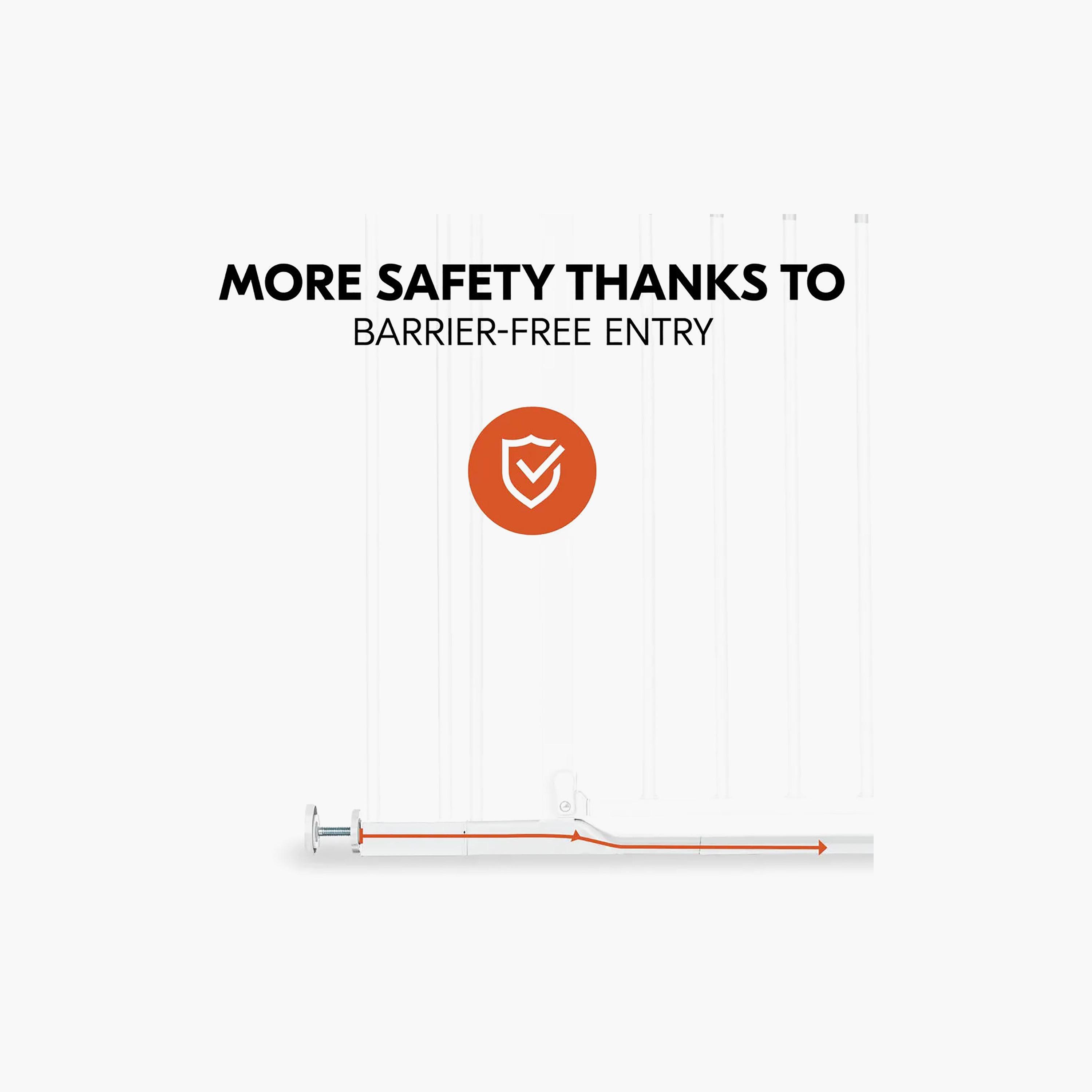 Hauck One-Handed Opening Autoclose Safety Stairs & Door Gate - 84-89 cm-baby-healthandsafety-babyproofing-image-9