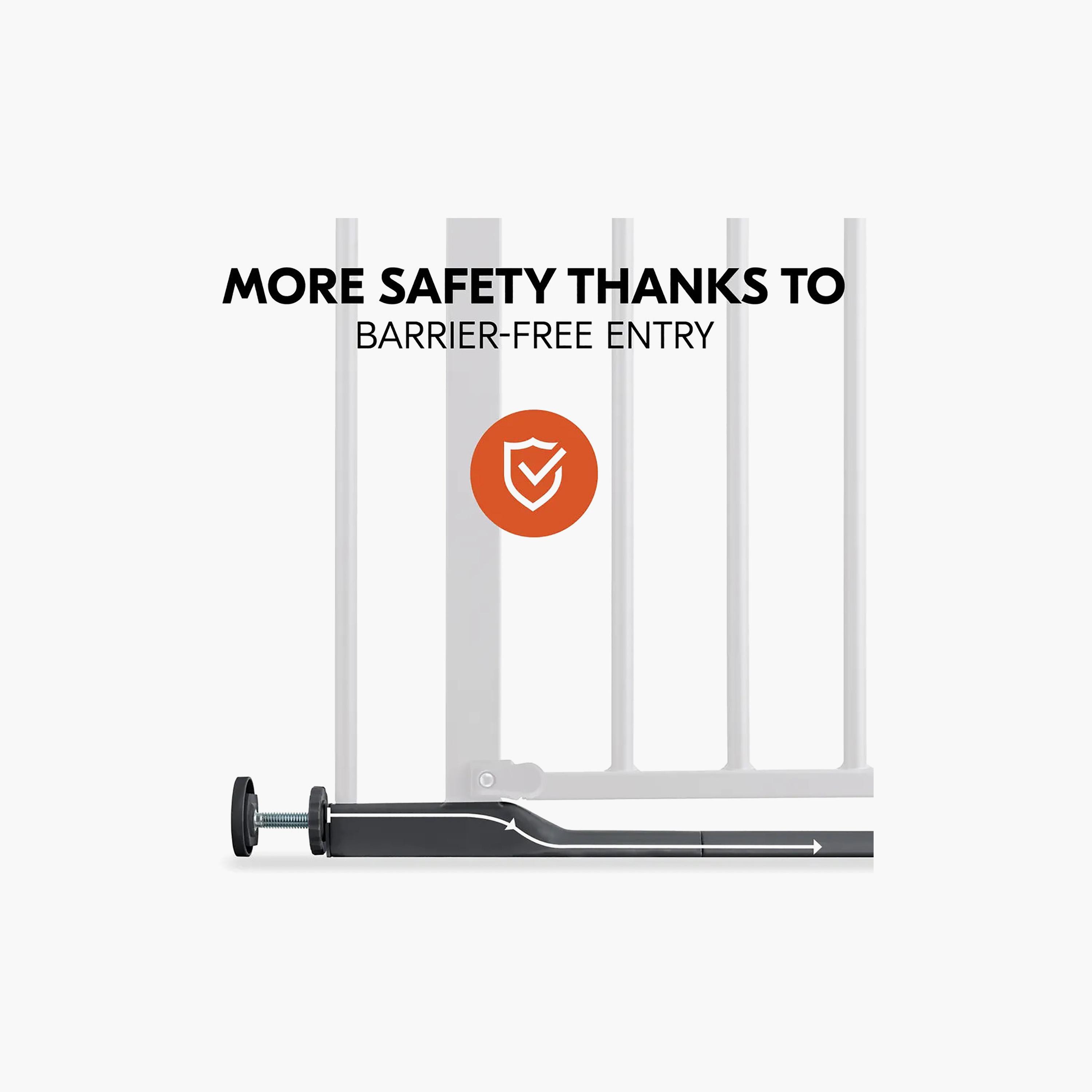 Hauck One-Handed Opening Autoclose Safety Gate - 75-80 cm-baby-healthandsafety-babyproofing-image-8